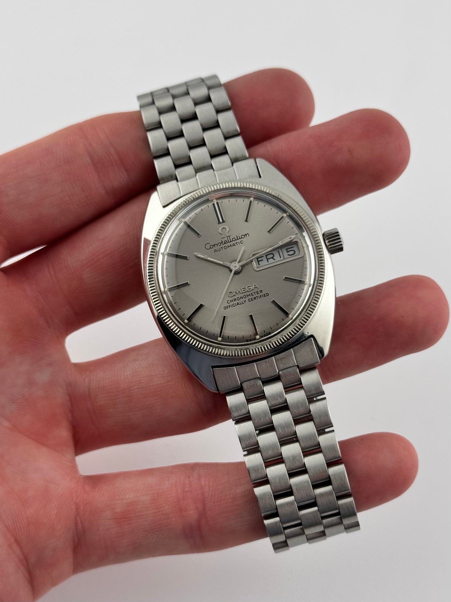 Omega Constellation Chronometer Automatic Day-Date - Rare - 168.029