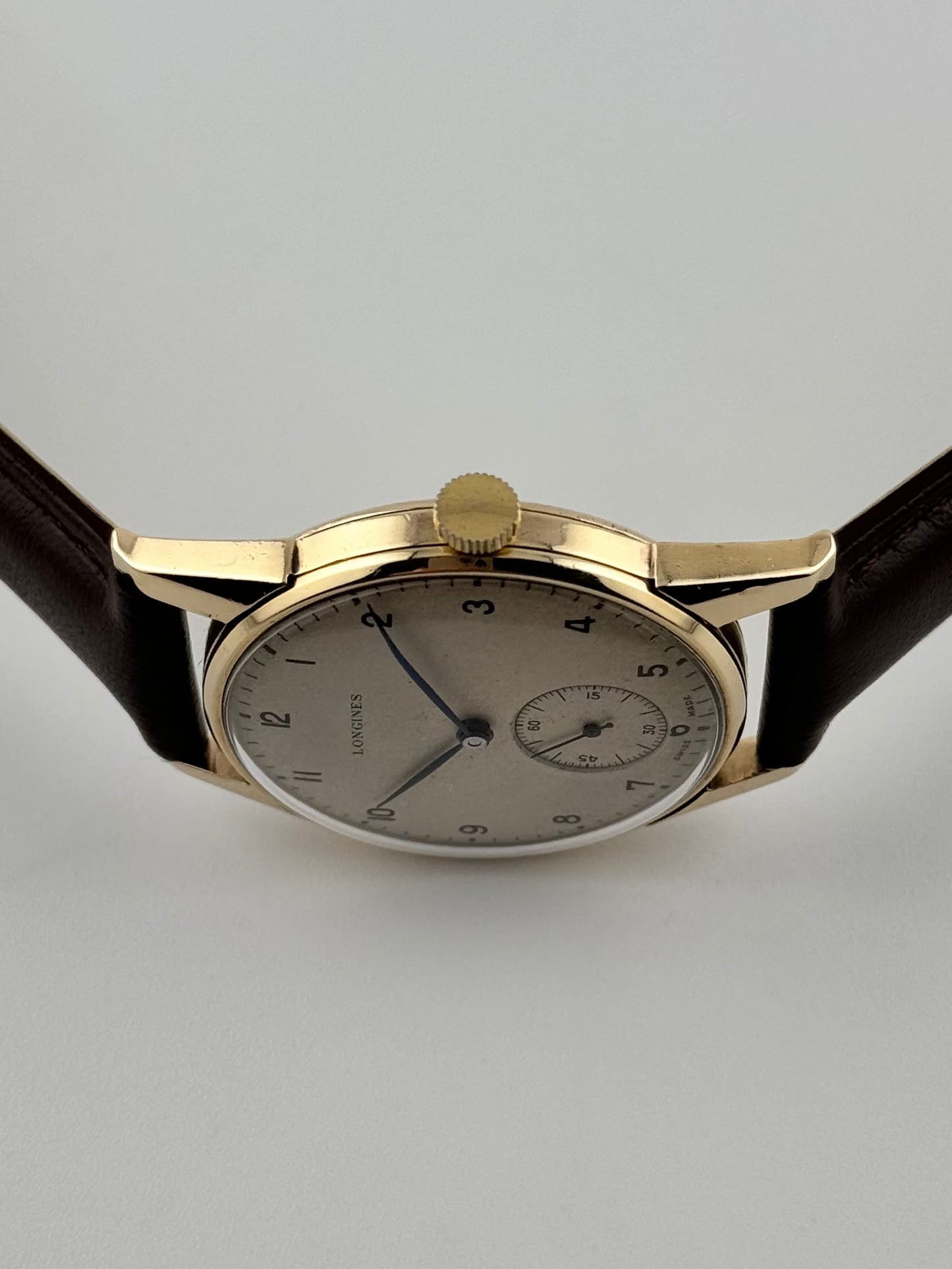 Longines Seconds Sub-dial - manual - 9ct Solid Gold - 207695 - Extremely Rare