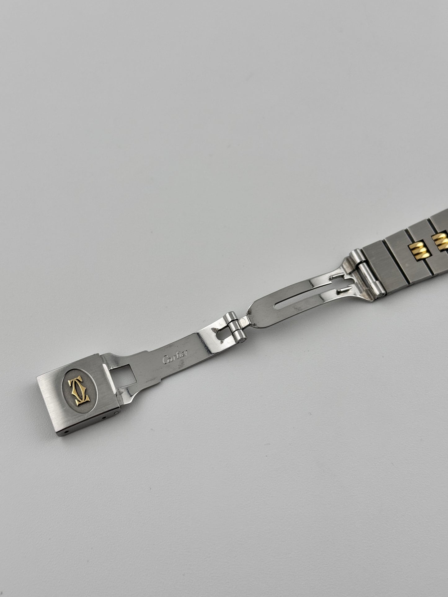 Cartier Santos Carree Automatic - Rare Godron Bracelet - 2961 - Original Box