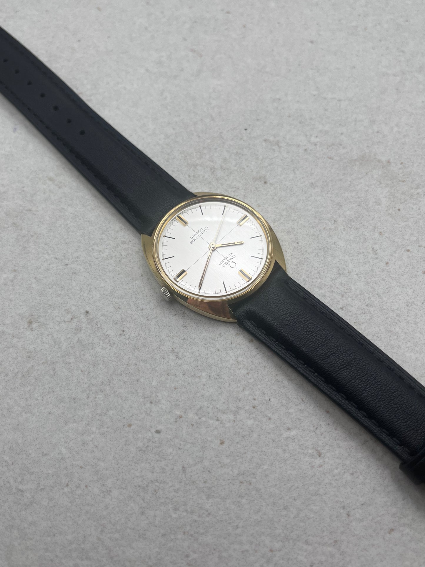 Omega Seamaster Cosmic Rare Türler Signed Dial 135.017