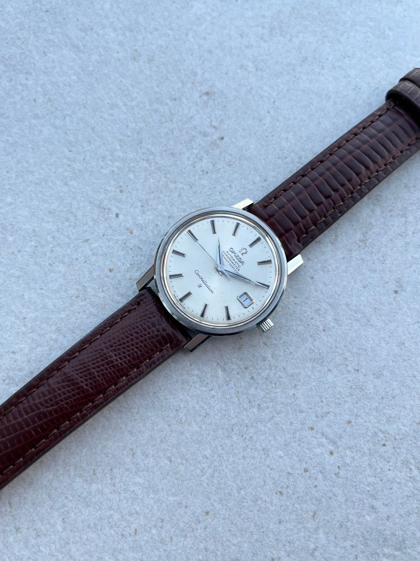 Omega Constellation Chronometer Date 168.018