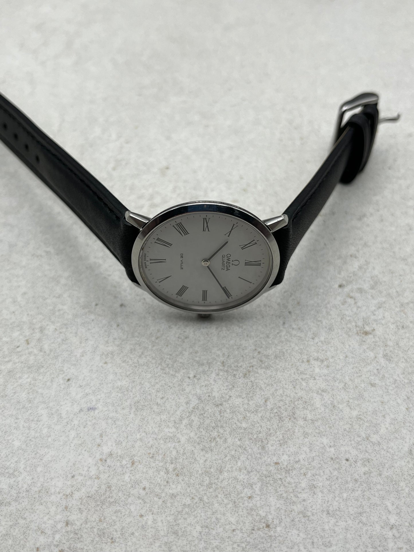 Omega White Dial Quartz Cal 191.0032