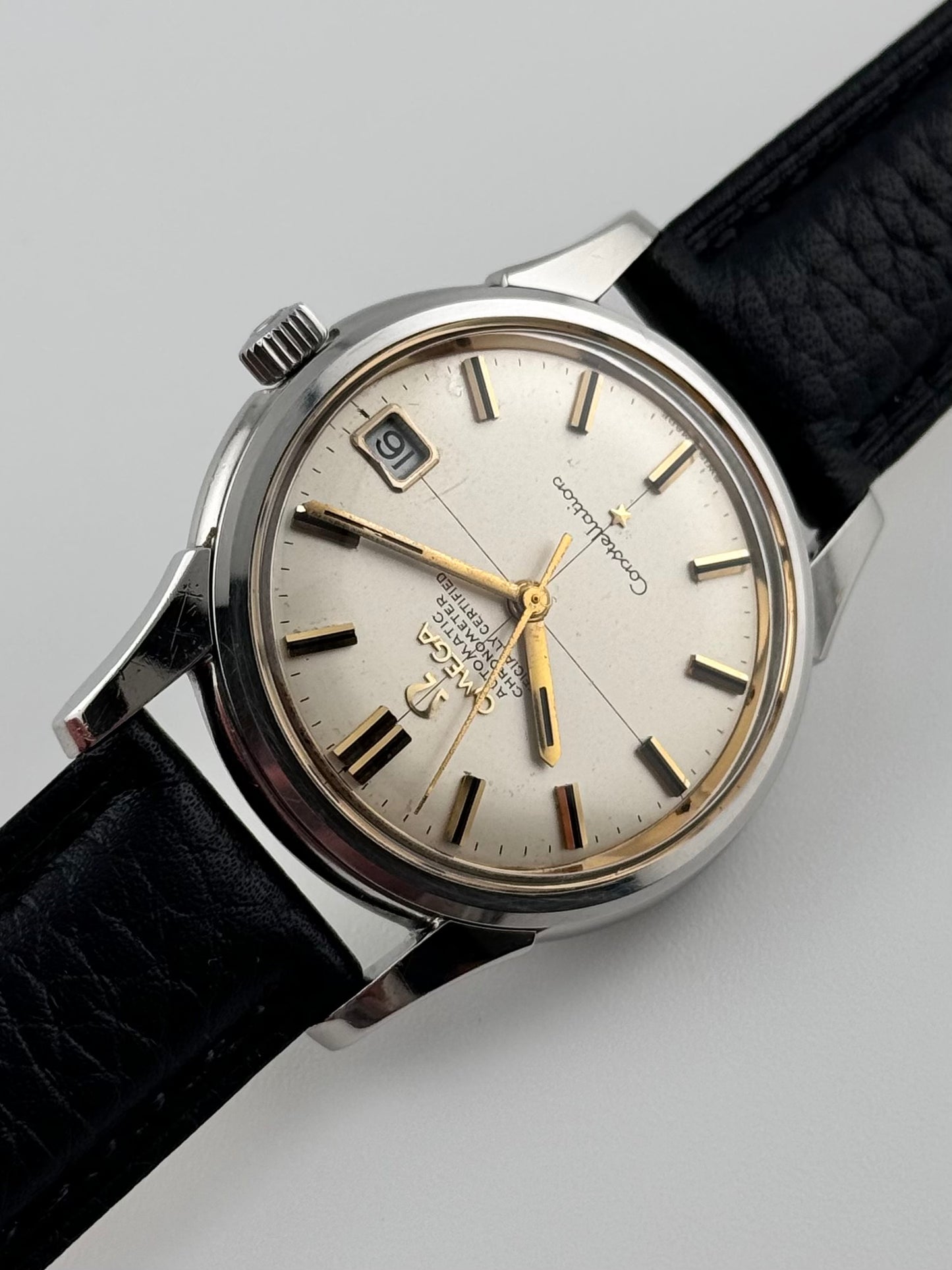 Omega Constellation Automatic Chronometer - Crosshair - 14393-62