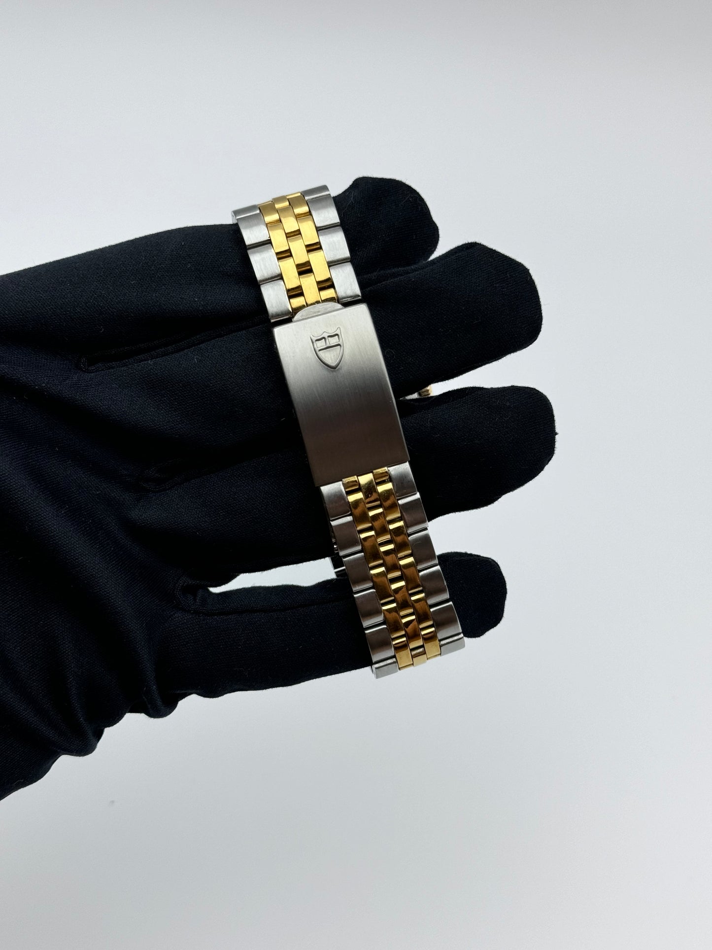 Tudor Prince Oysterdate 74033 Two-Tone - Rare Linen Dial