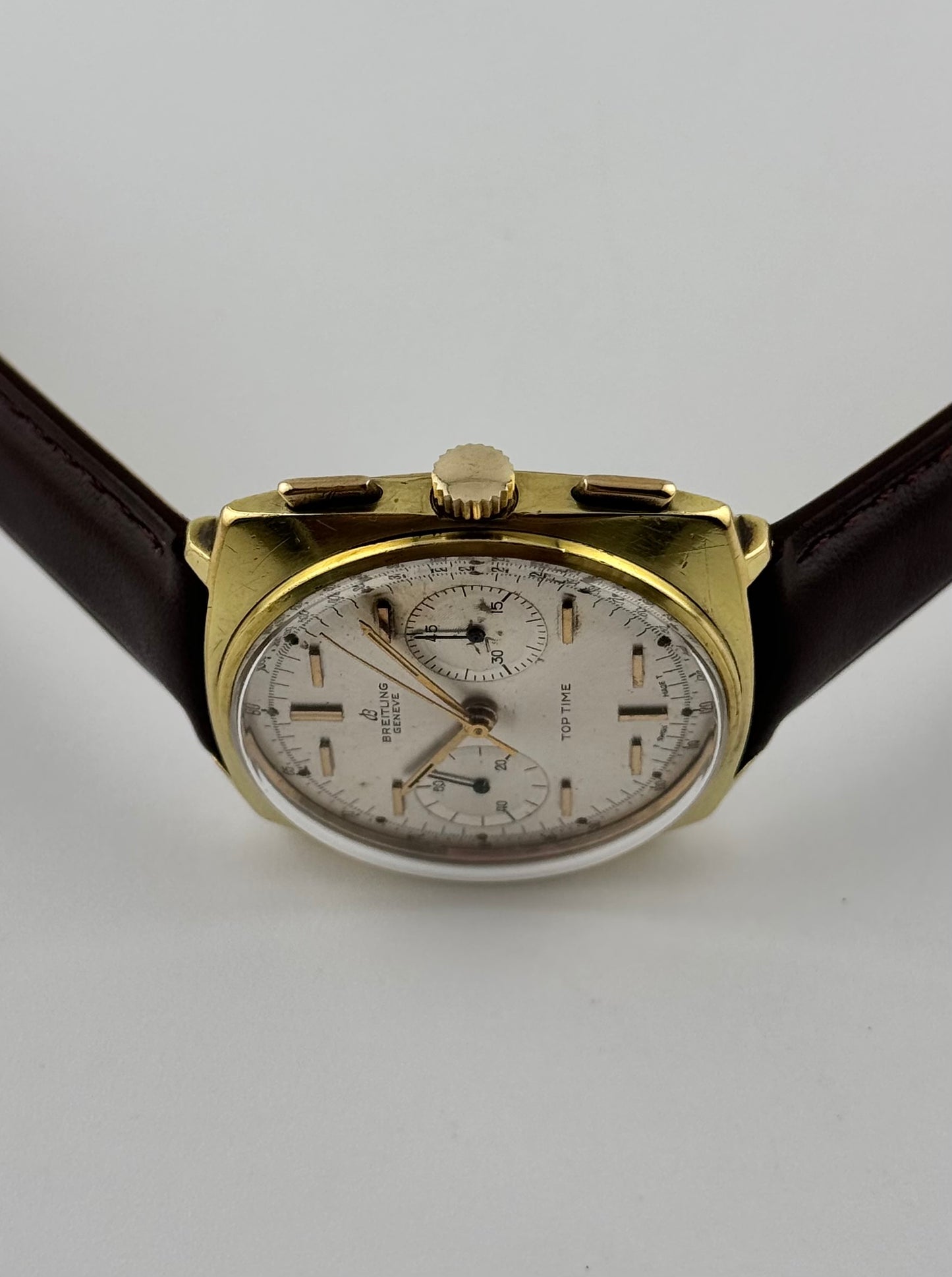Breitling Geneve Top Time Chronograph Manual Wind Ref:2008