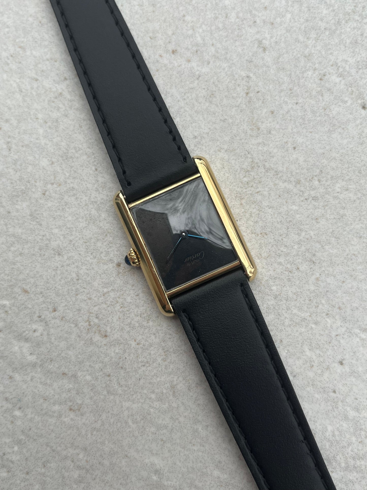 Cartier Tank Must Black Dial 59005