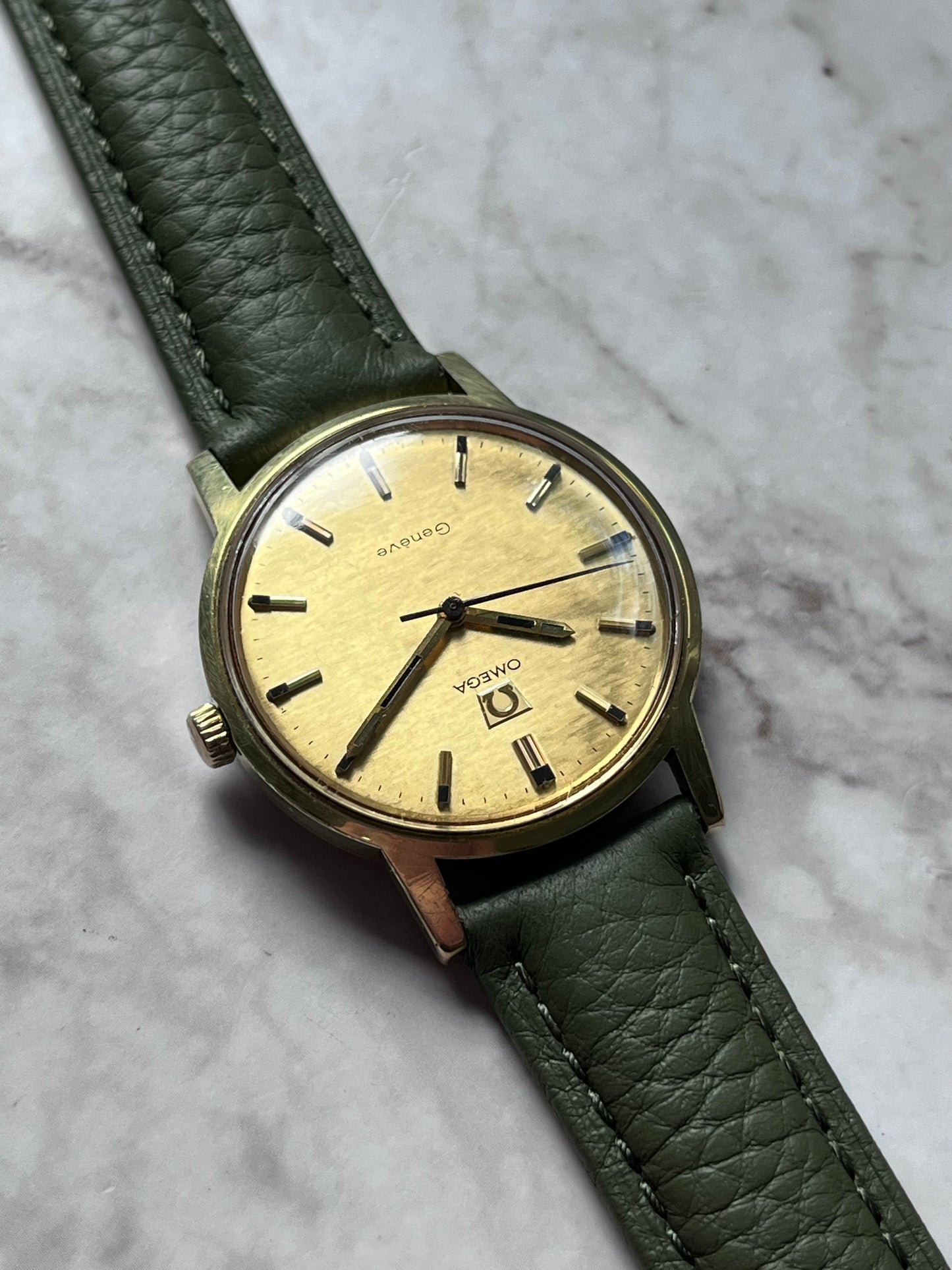 Omega Geneve Manual Shantung Dial 135.070