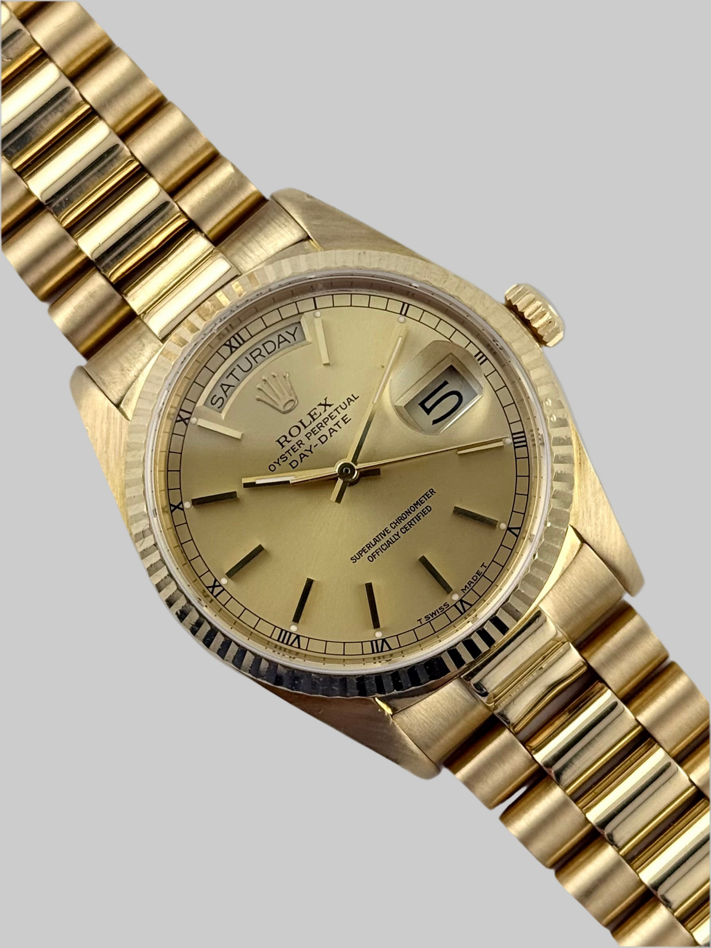 Rolex Oyster Perpetual Day-Date - 18038 - 1987