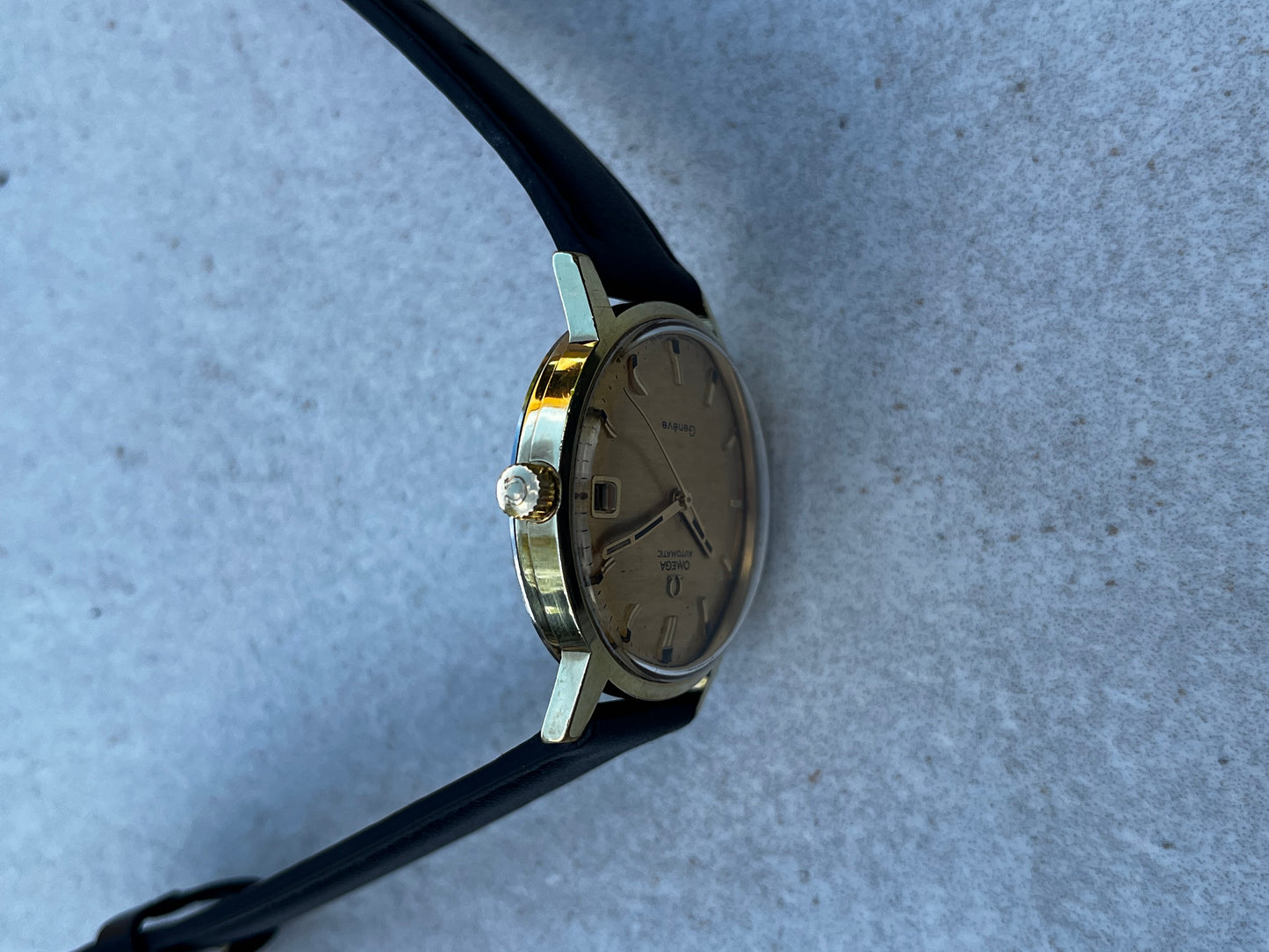 Omega Geneve Automatic Shantung Dial 166.070