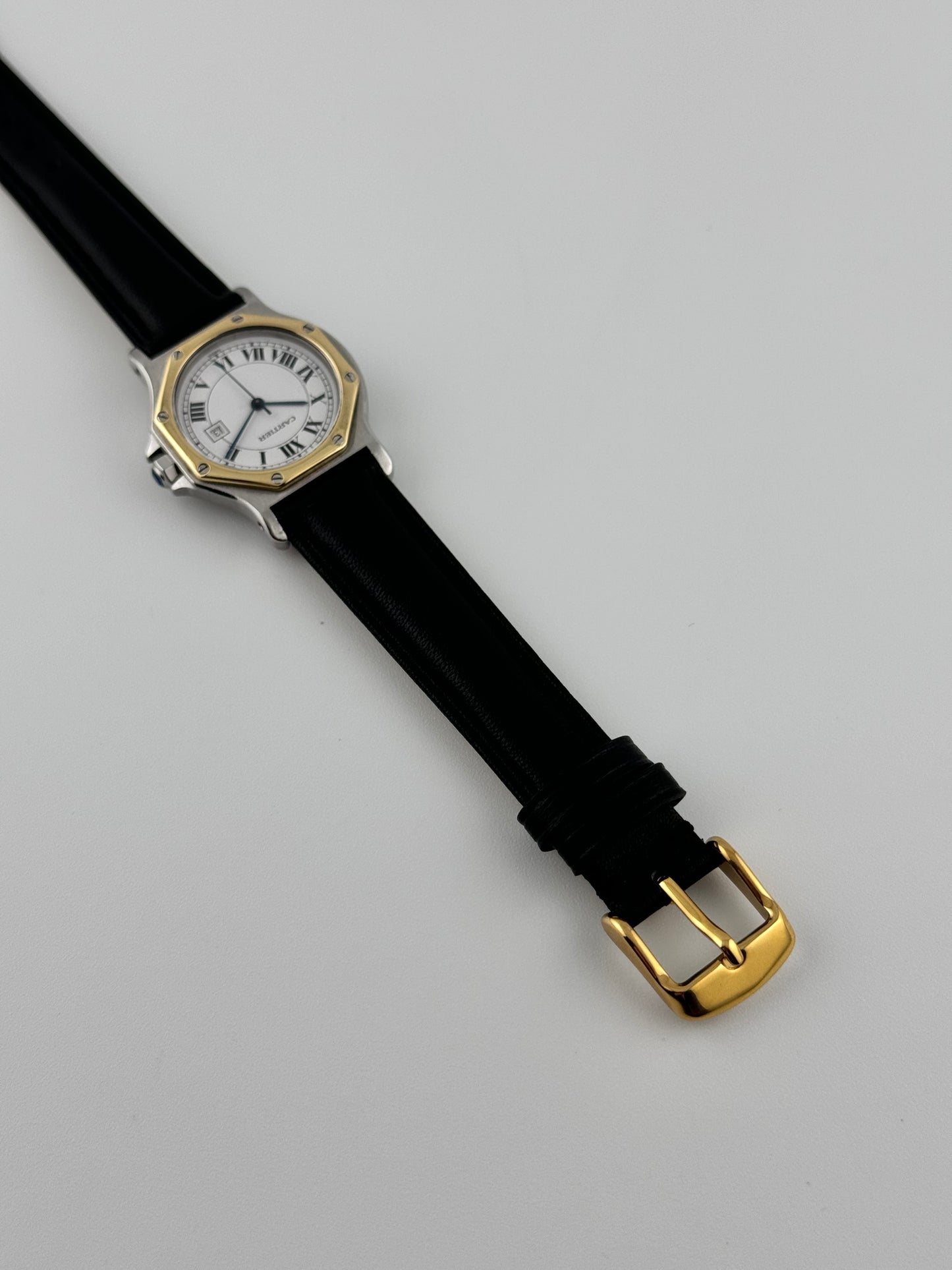 Cartier Santos Octagon Automatic Date - 2966