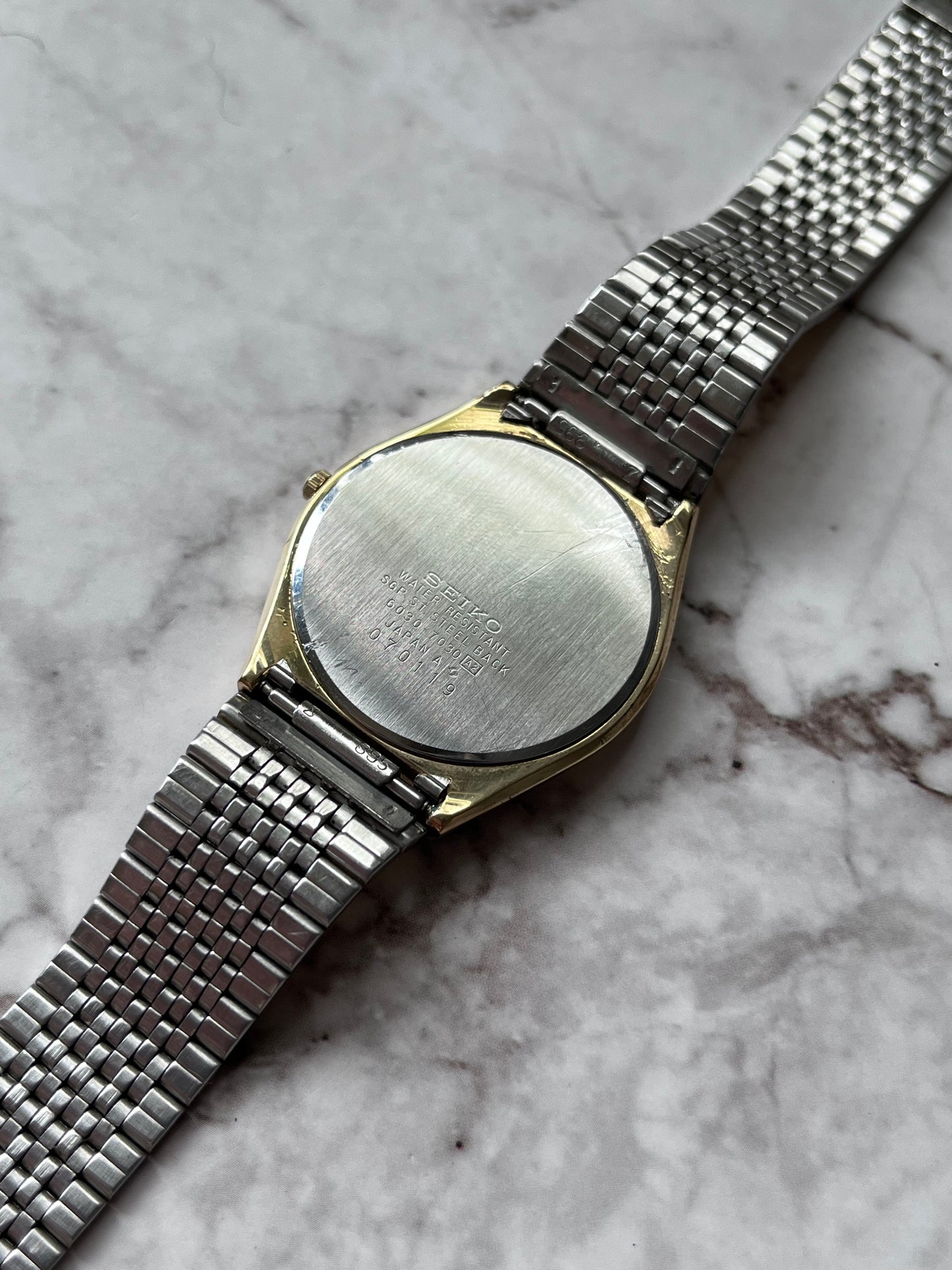 Seiko Quartz Dress Watch 6030-7030