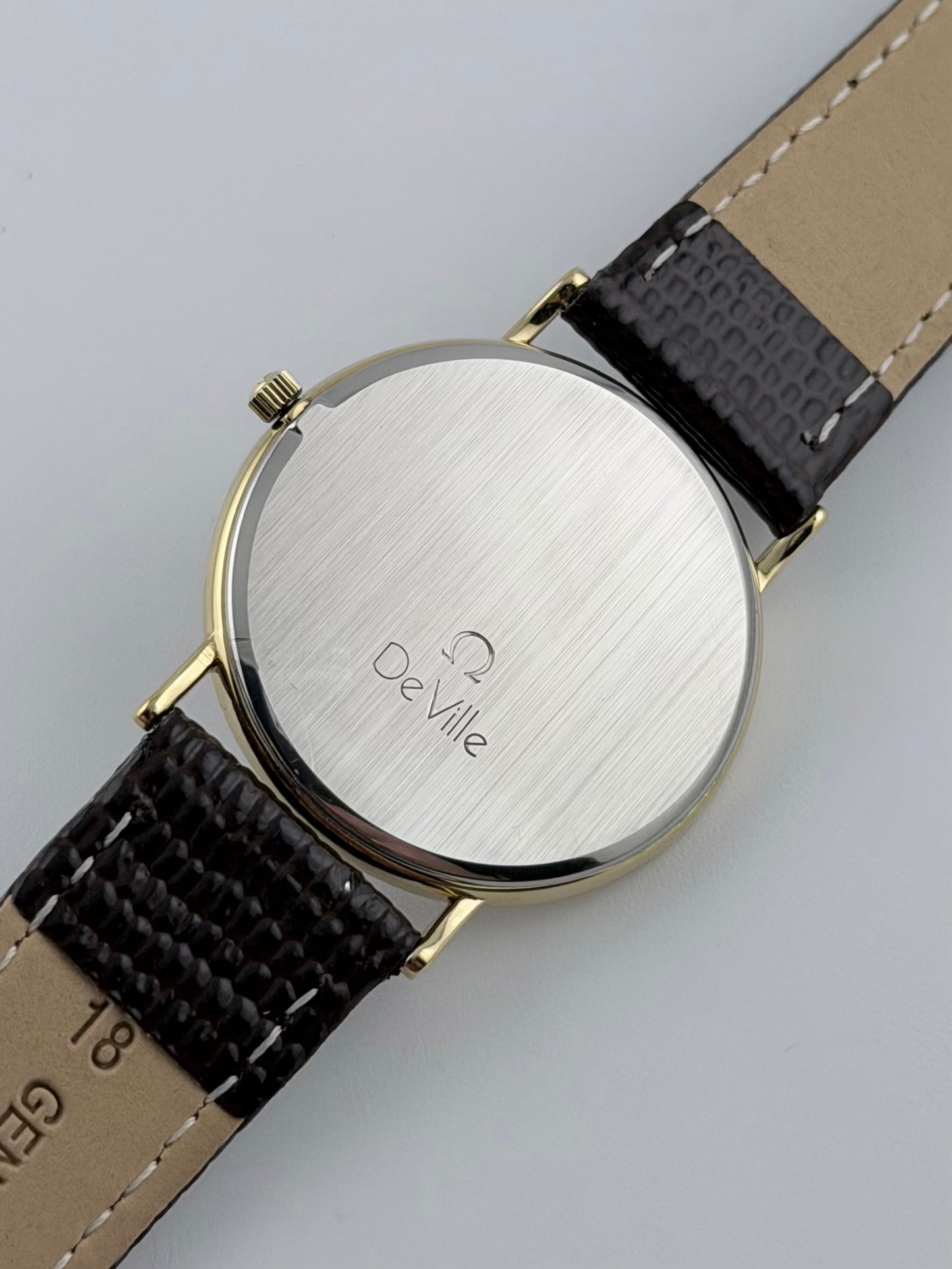 Omega De Ville Quartz 195.0075 - Herringbone Dial