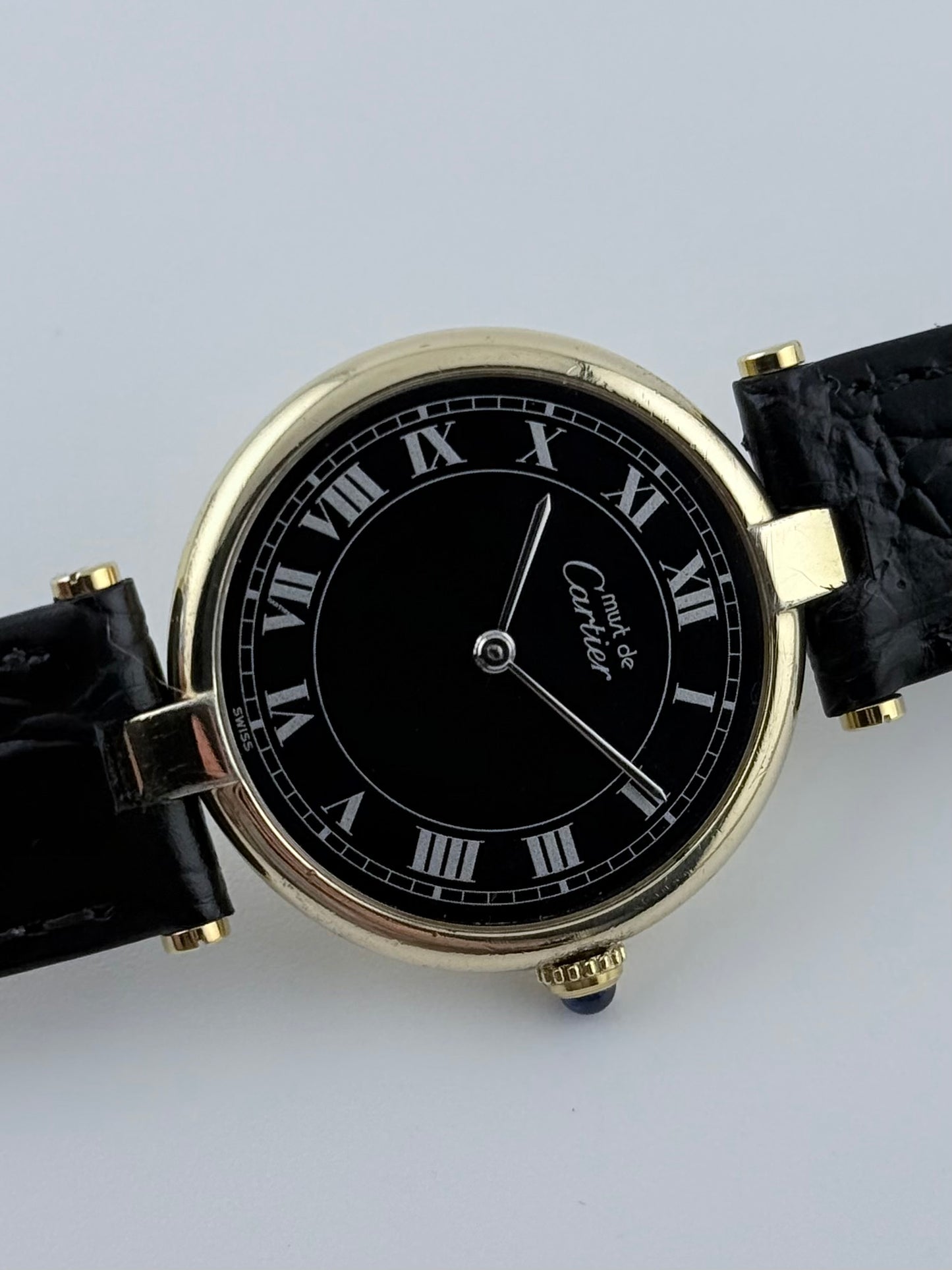 Cartier Must De Vendome Quartz - 17 - Black Dial