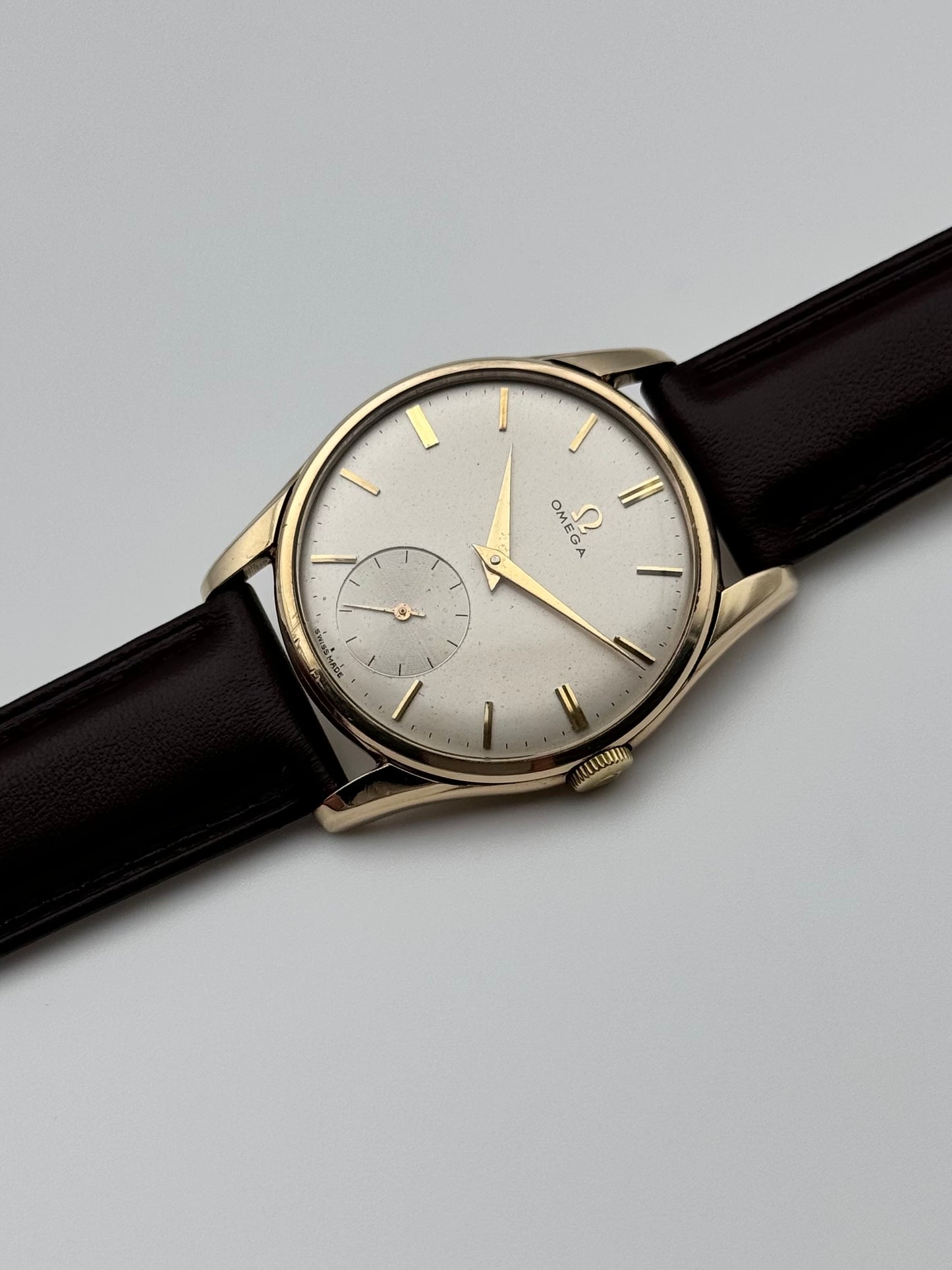 Omega Sub Seconds Manual Wind 9ct Solid Gold - 79470