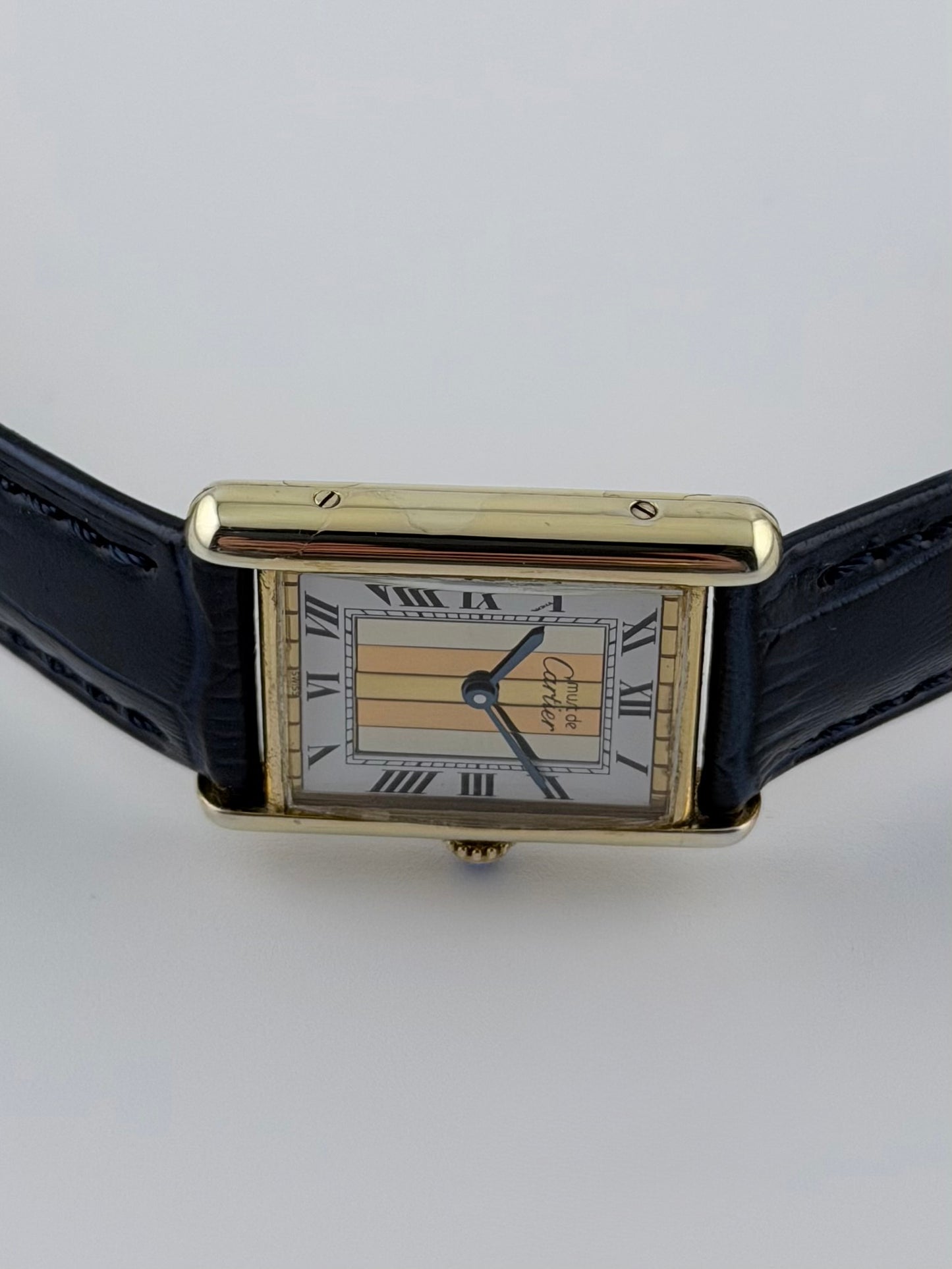 Cartier Must de Paris Tank Quartz - 590005 Trinity Dial