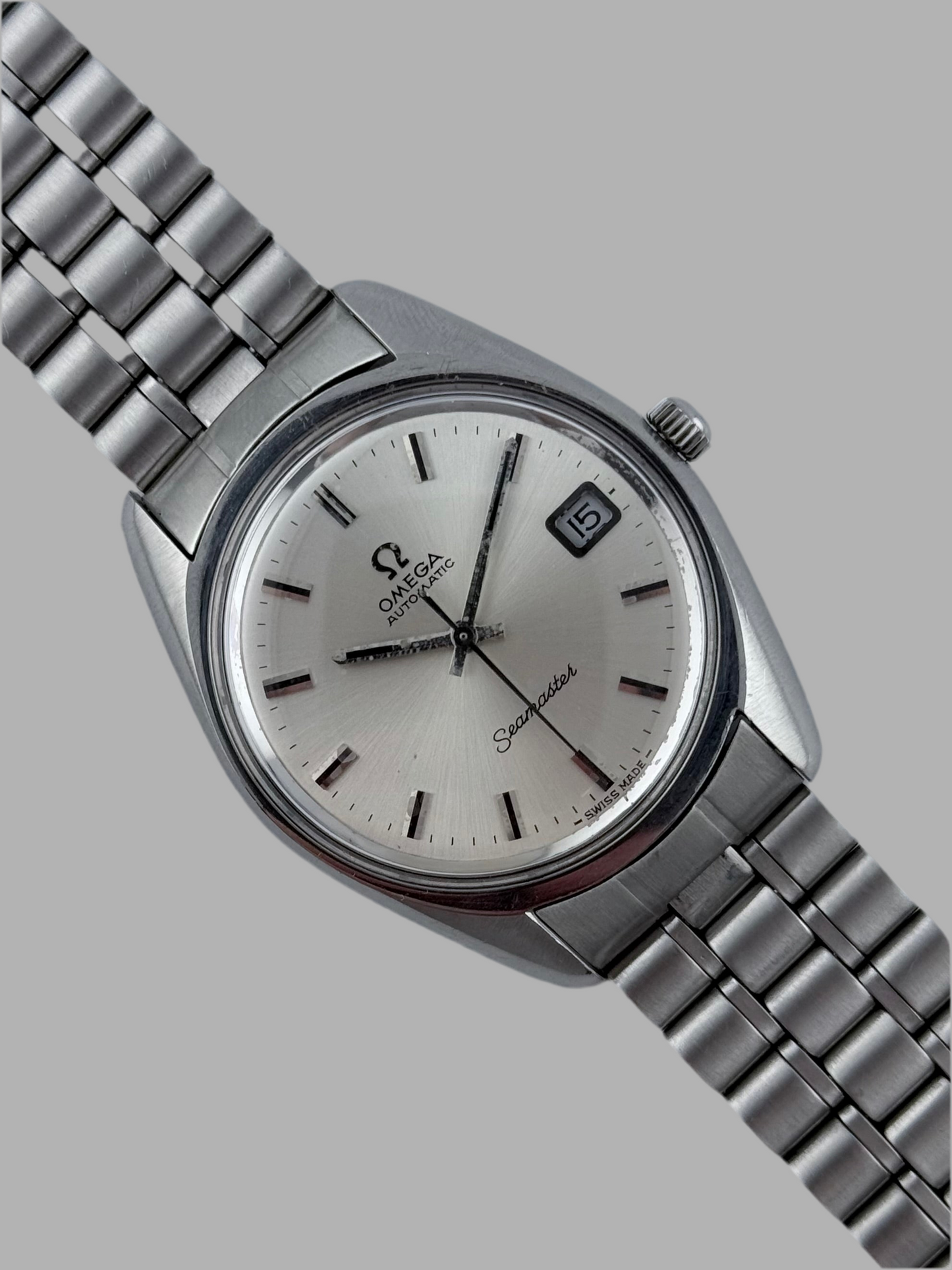 Omega Seamaster Automatic Date 166.067 - Sunburst Dial