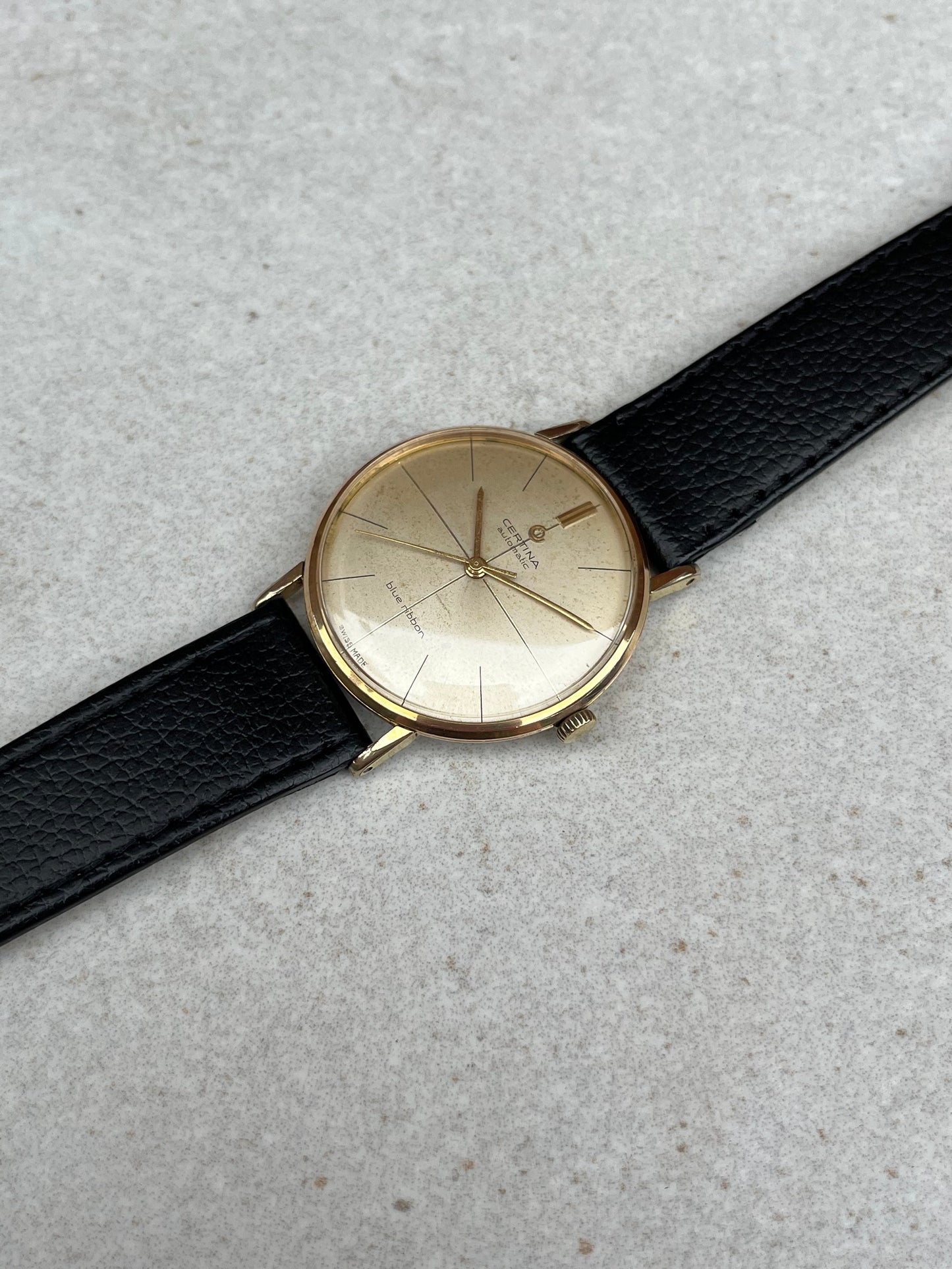 Certina Blue Ribbon Automatic Crosshair Dial