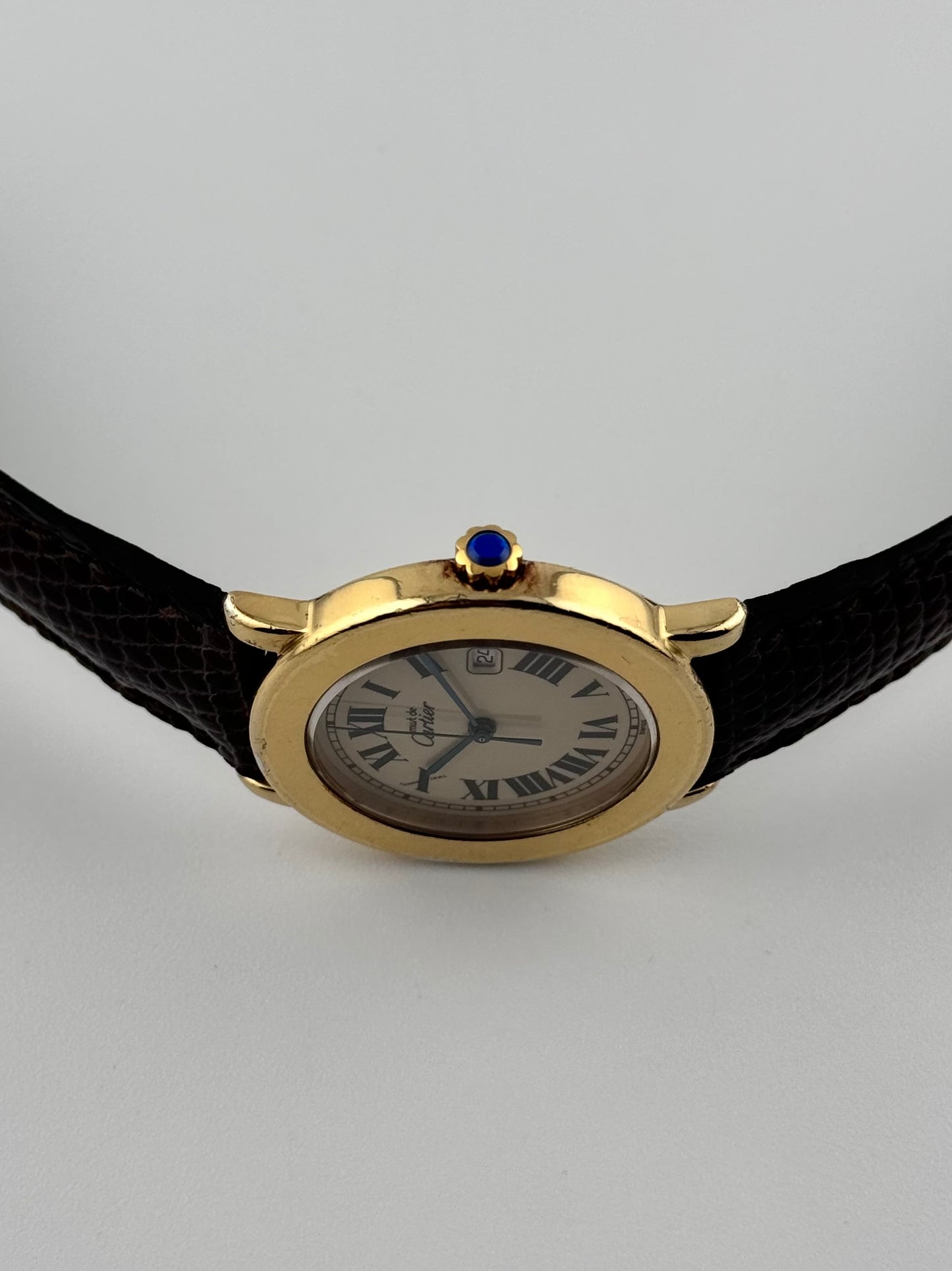 Cartier Must De Quartz Ronde 1800-1