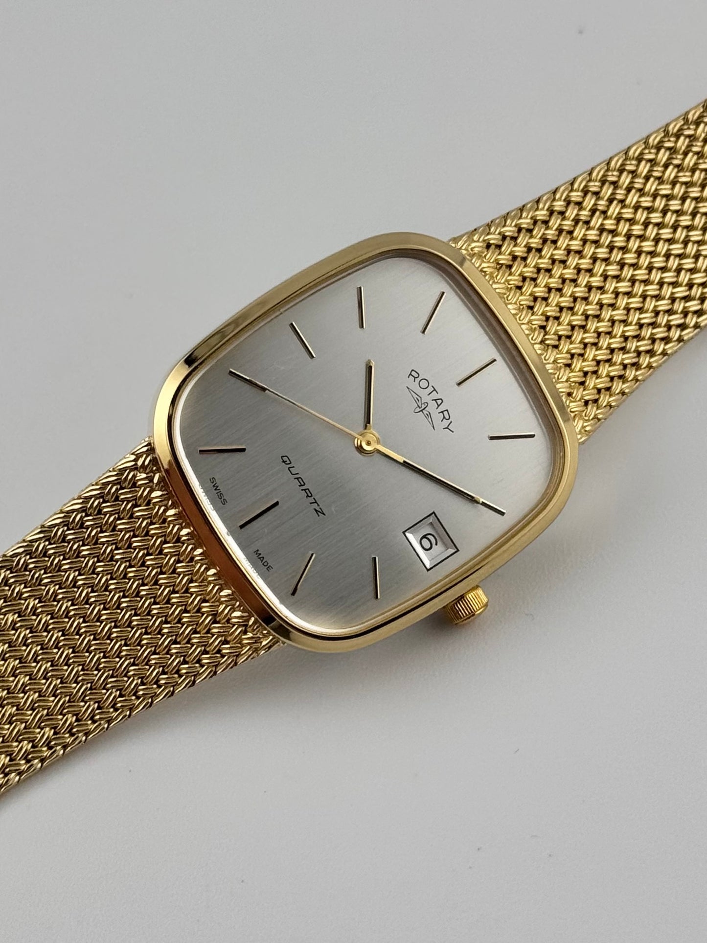 Rotary Quartz Date Dress Watch with Box