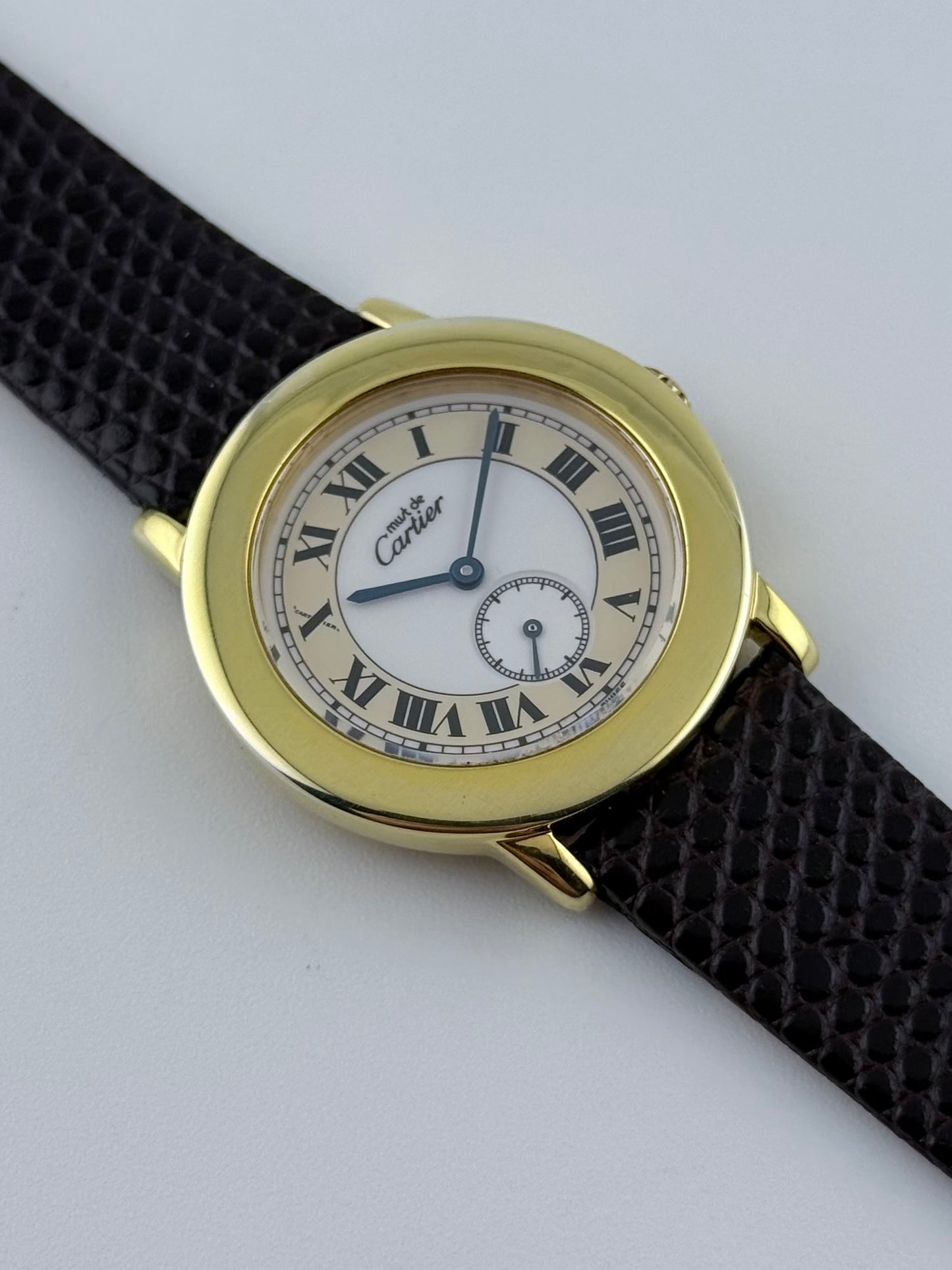 Cartier Must De Cartier Ronde - Quartz - Sub-seconds dial - 1800-1