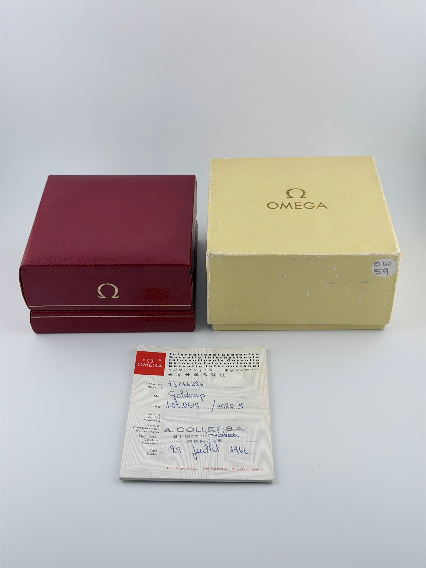 Omega Seamaster DeVille Automatic - 166.020 - Box and Papers.