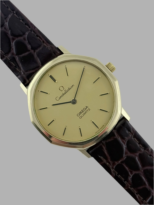 Omega Constellation Quartz - 191.0041 - 10K Gold Filled - Box & Papers