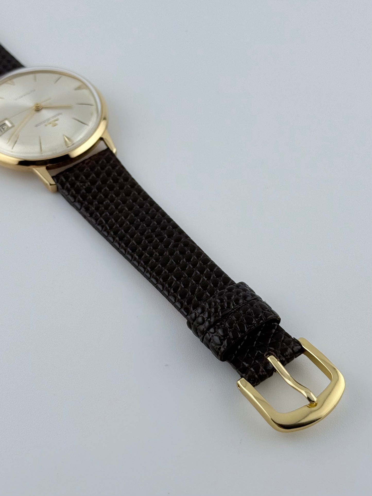 Jaeger LeCoultre Automatic Date - 18ct Gold - E396 - Exceptional Condition
