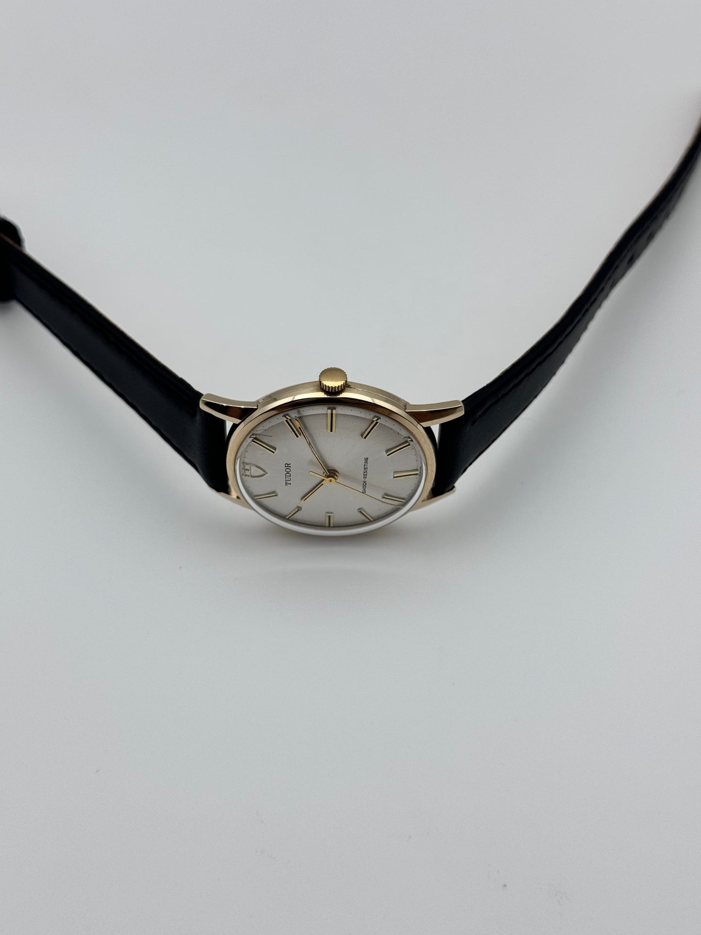 Tudor Manual Wind Shock Resisting 9ct Solid Gold Dress Piece