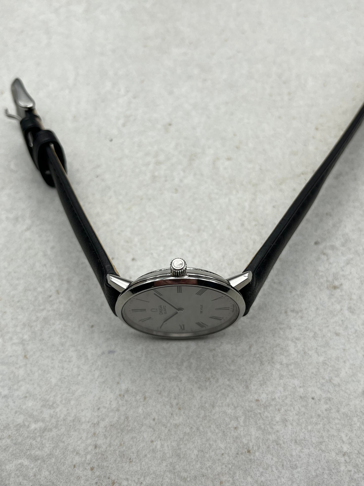 Omega White Dial Quartz Cal 191.0032