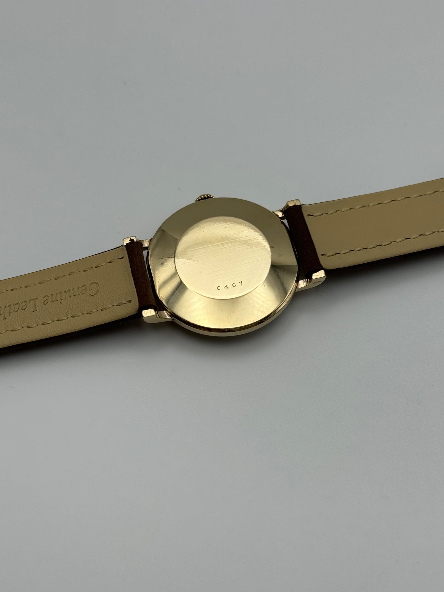 Jaeger LeCoultre manual Wind Sub Seconds 9ct Solid Gold - JLC Calibre P800