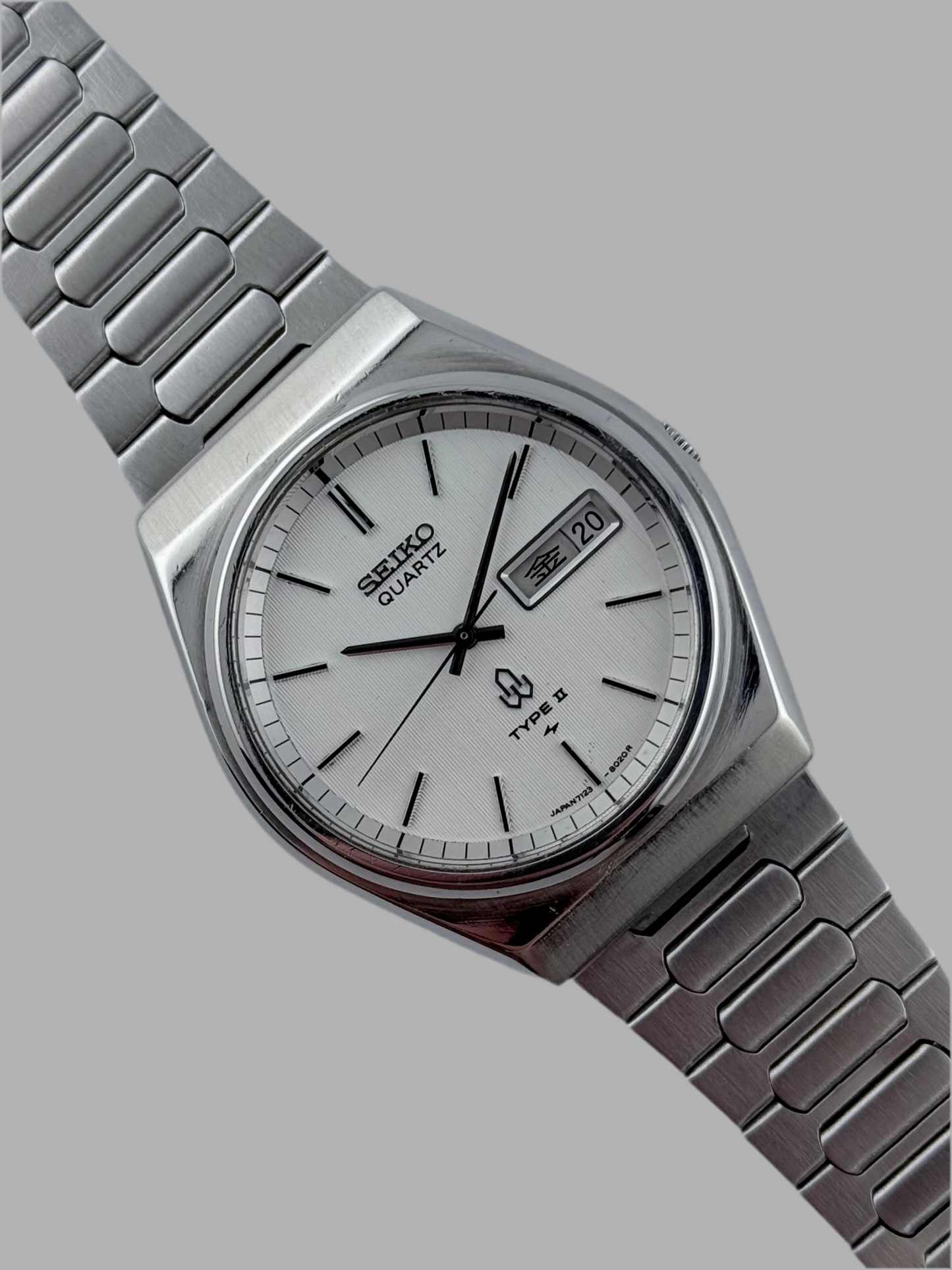 Seiko Type II Quartz JDM Day-Date - 7123-8010 - Rare Dial