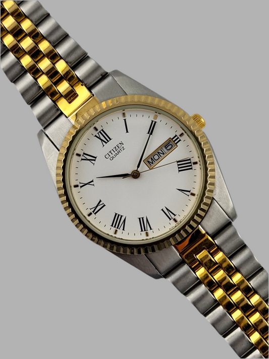 Citizen Quartz Day-Date 6101 - 915216