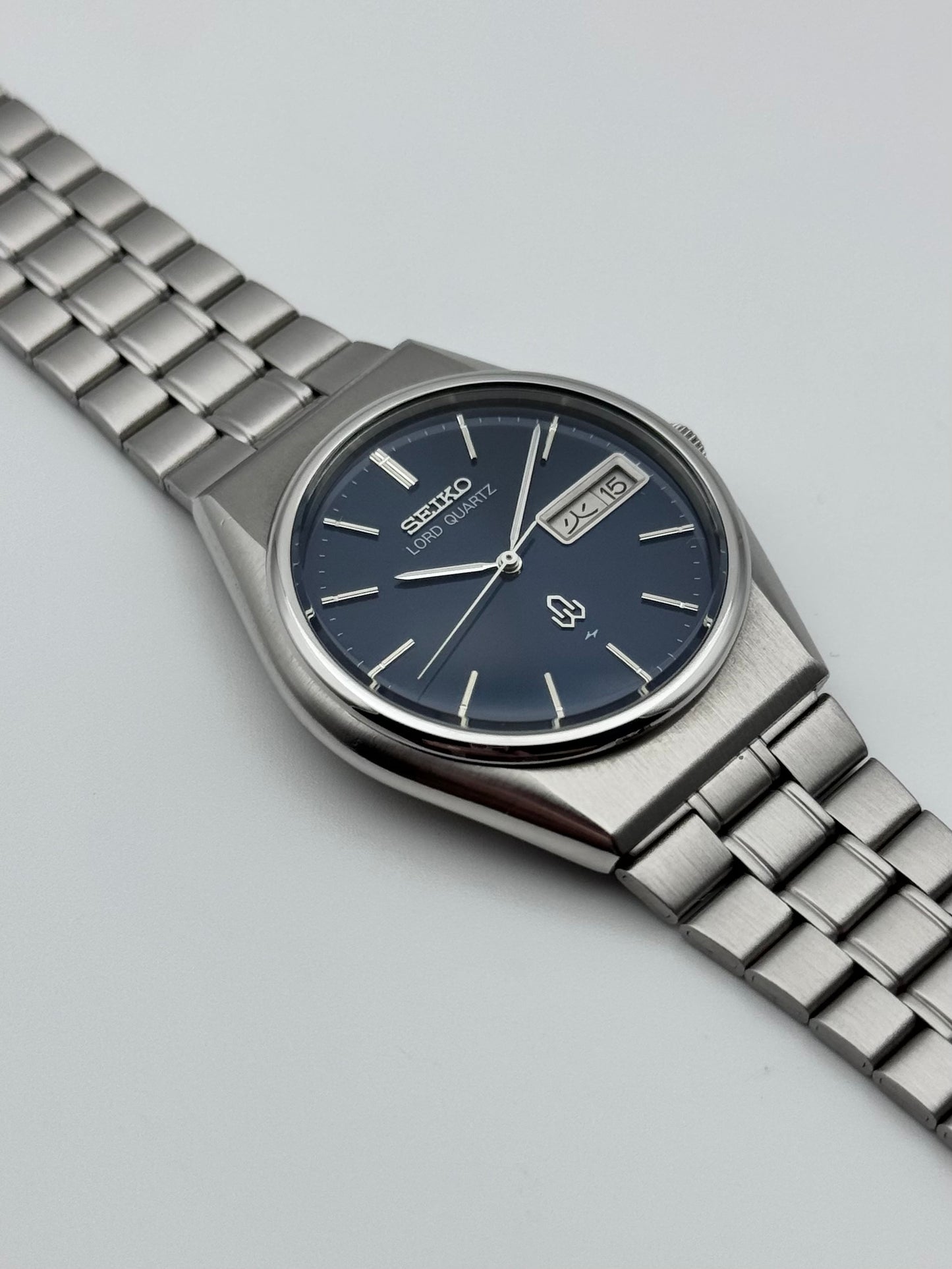 Seiko Lord Quartz JDM Japanese Day-Date 7143-7030
