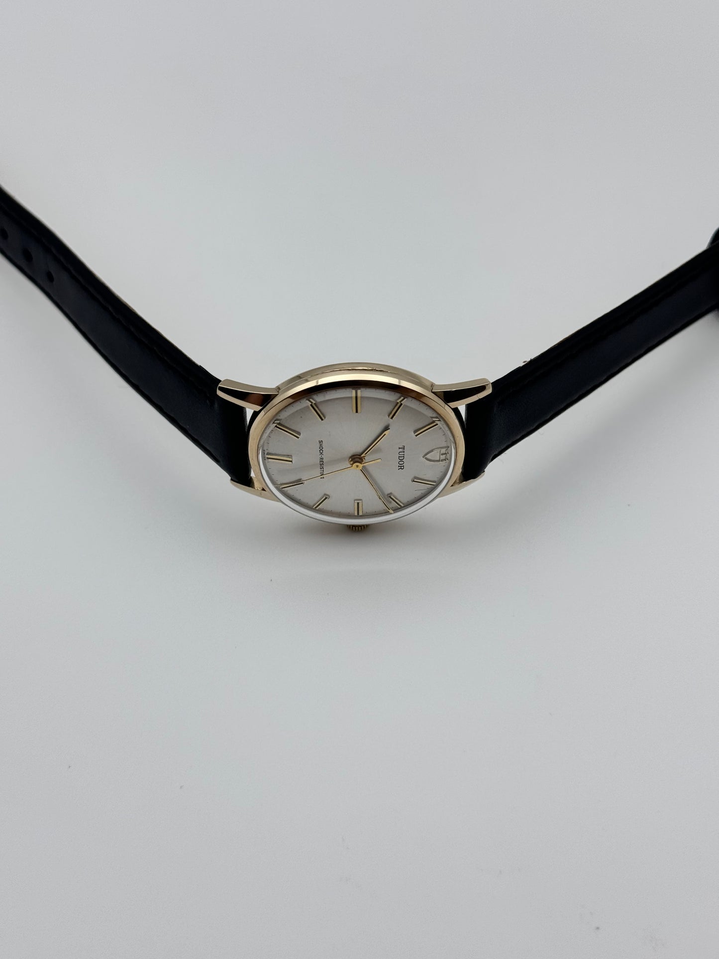 Tudor Manual Wind Shock Resisting 9ct Solid Gold Dress Piece