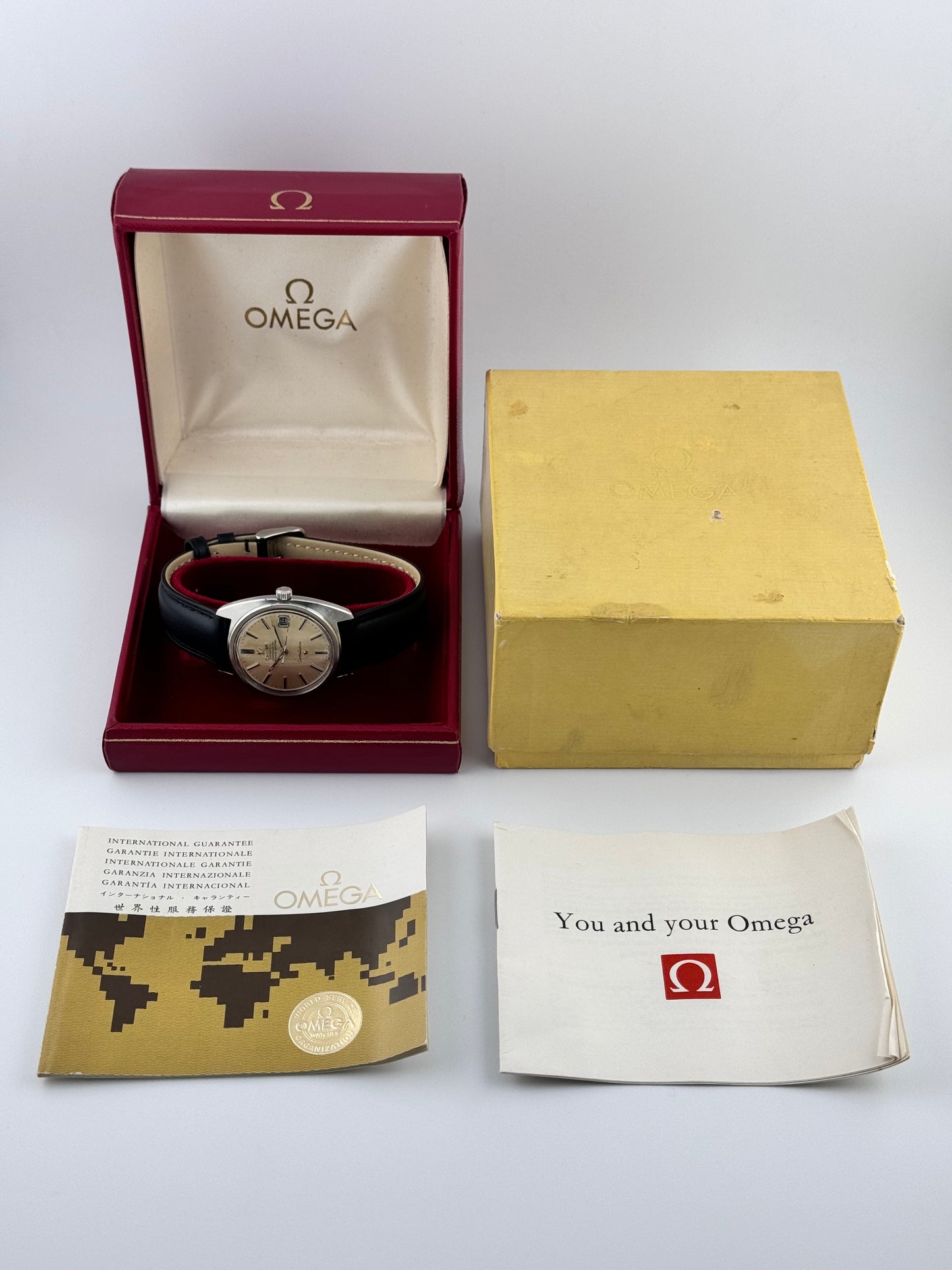 Omega Constellation Chronometer Automatic Date 168.017 Full Box and Papers