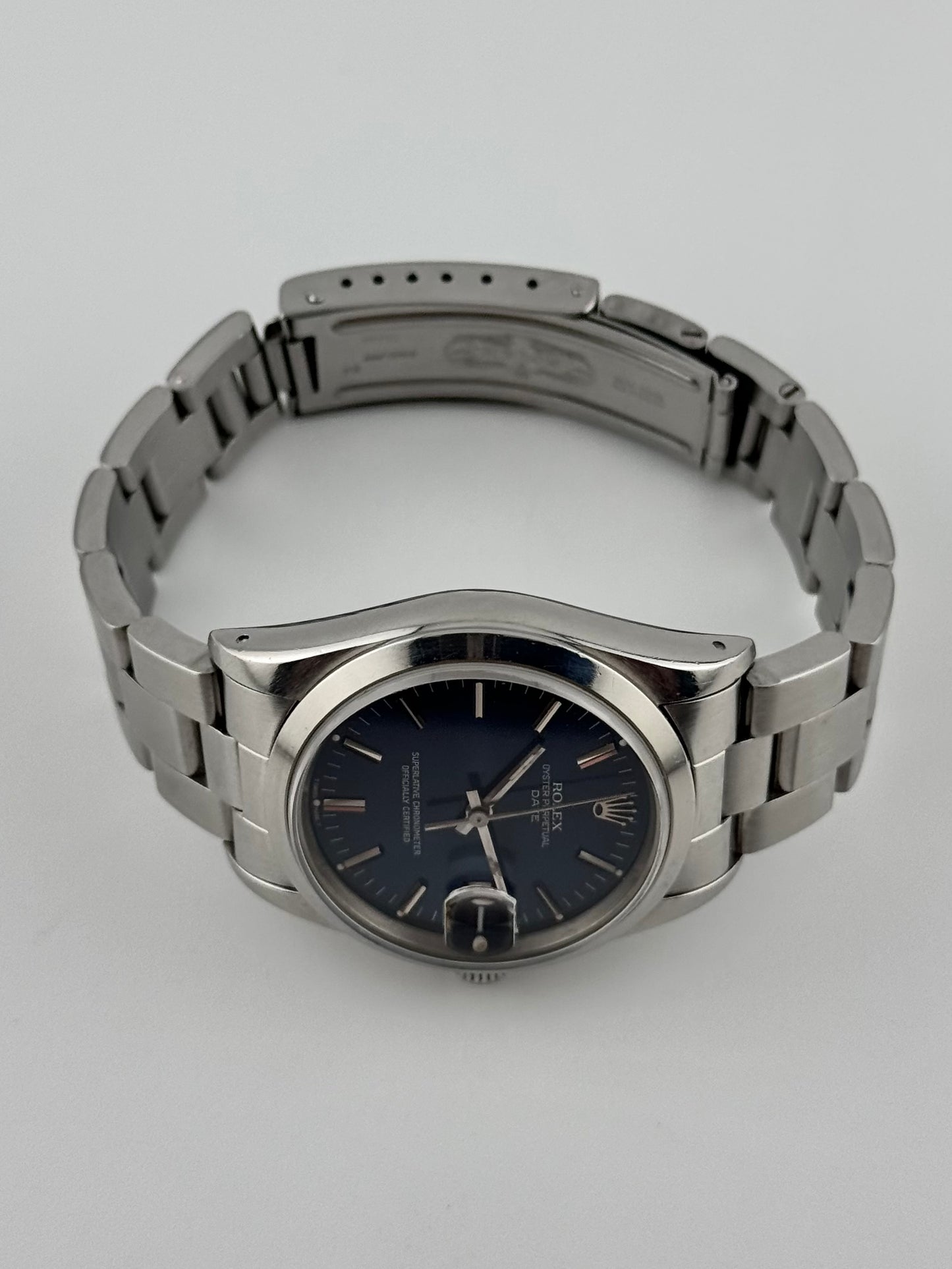 Rolex Oyster Perpetual Date Automatic 15200 - Blue Sunburst Dial
