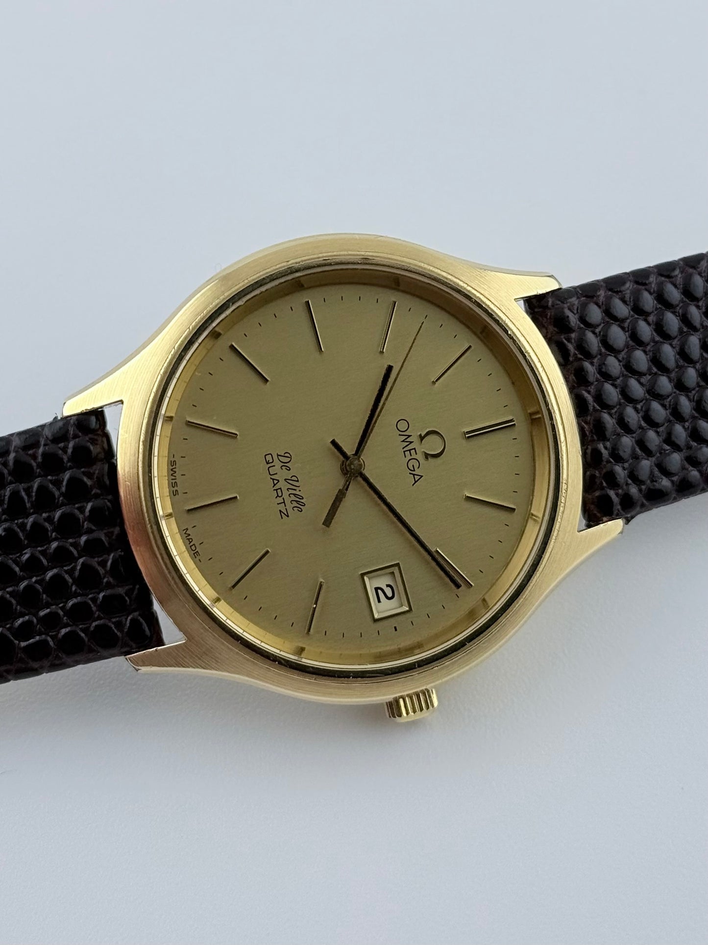 Omega De Ville Quartz Date - 192.0033 with Papers