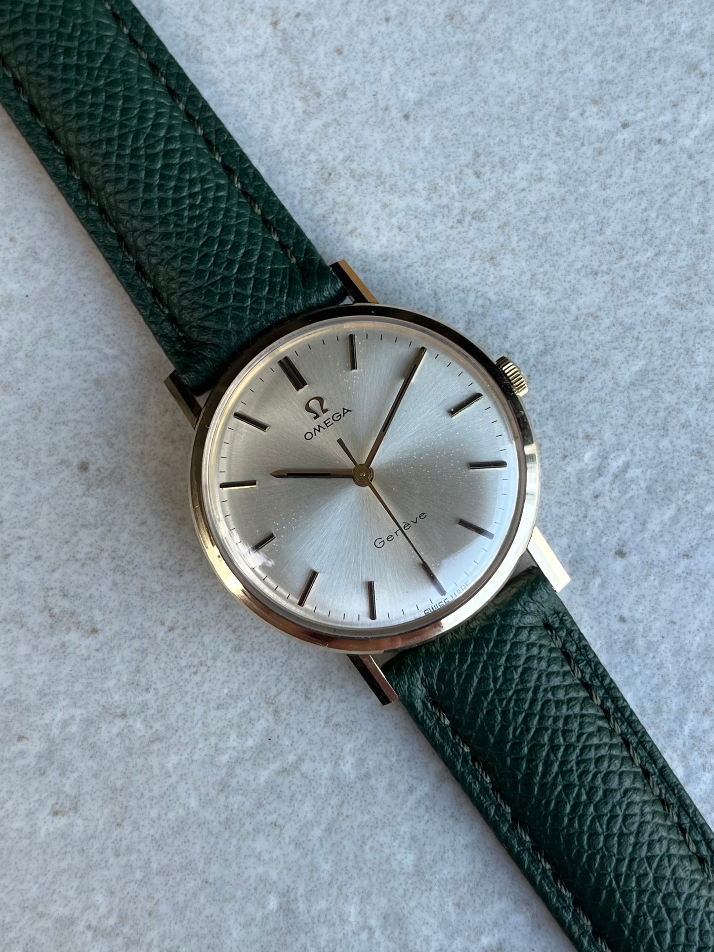 Omega Geneve Manual Wind 9ct Gold 131.25018