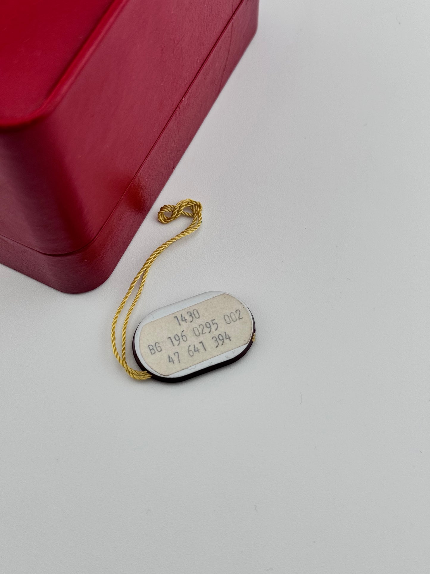 Omega Quartz Date 9ct Solid Gold - Original Box and Hang Tag