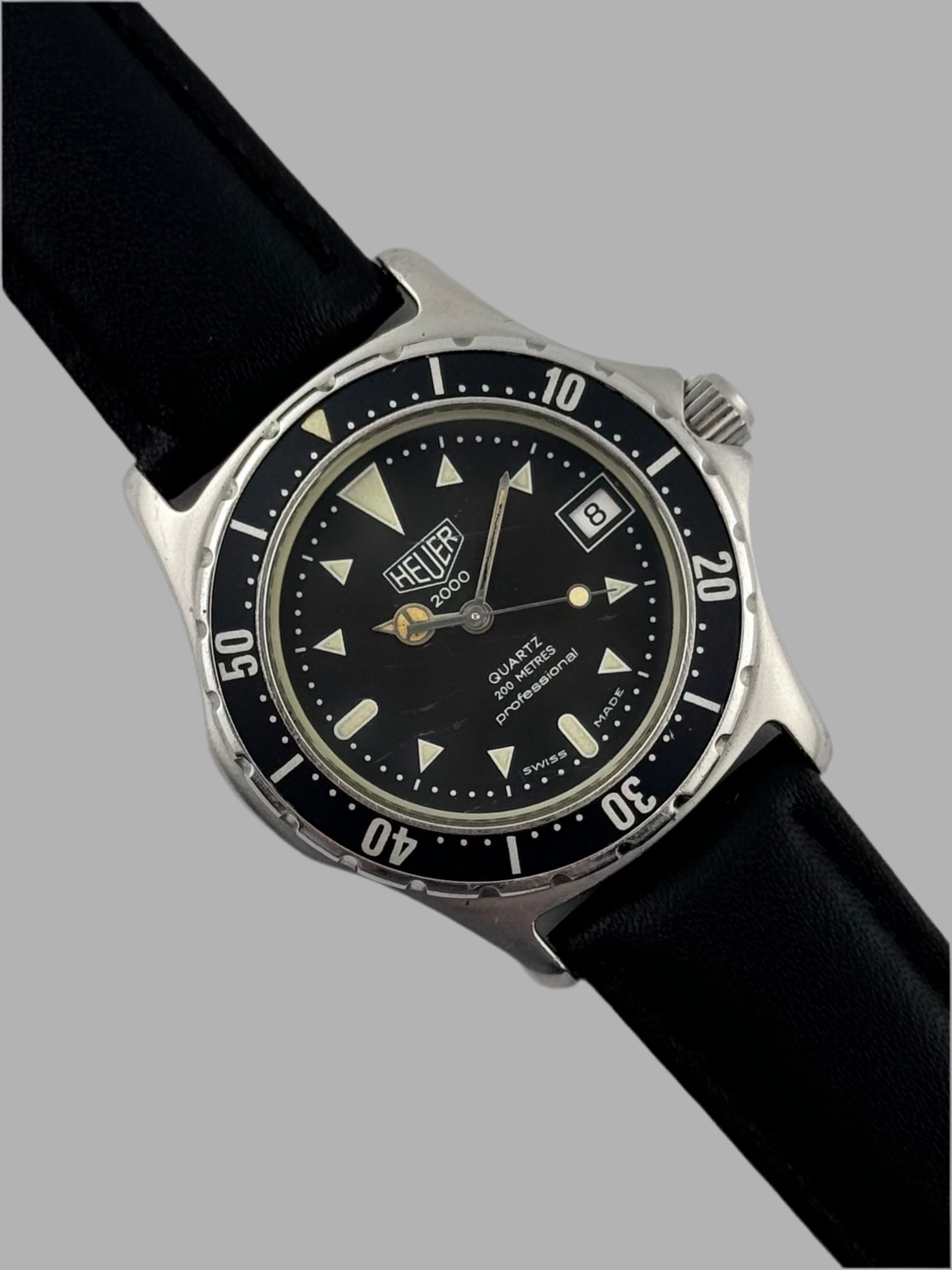 Heuer 2000 Professional Quartz Date 973.013 – The Wrist Watcher Heuer 2000 Professional Quartz Date 973.013 – The Wrist Watcher