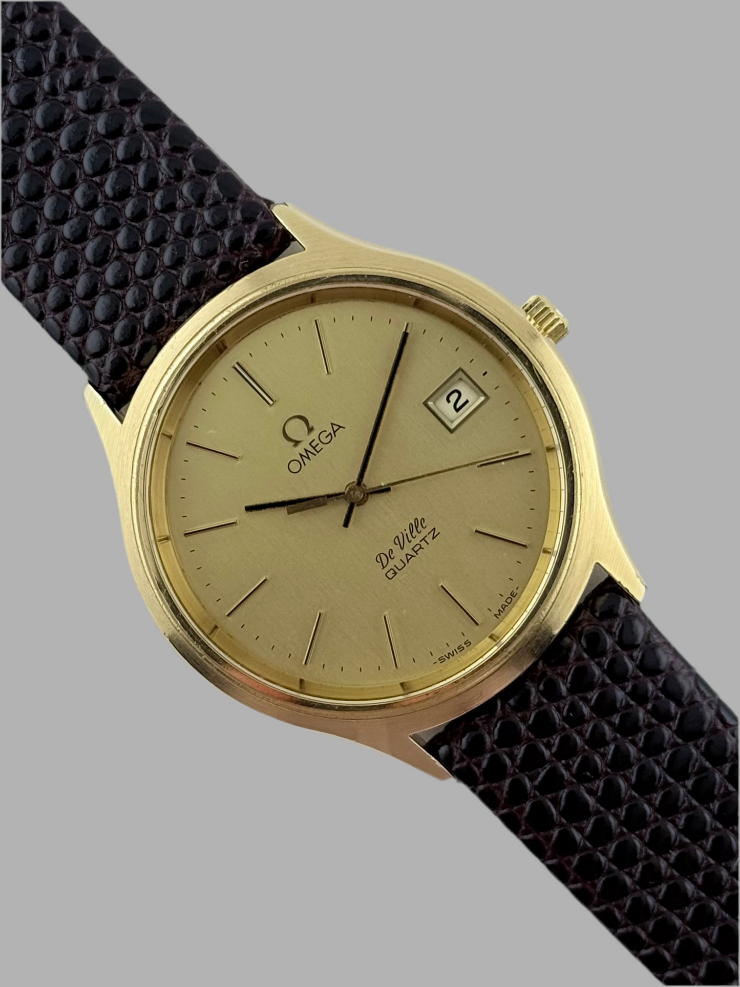 Omega De Ville Quartz Date - 192.0033 with Papers