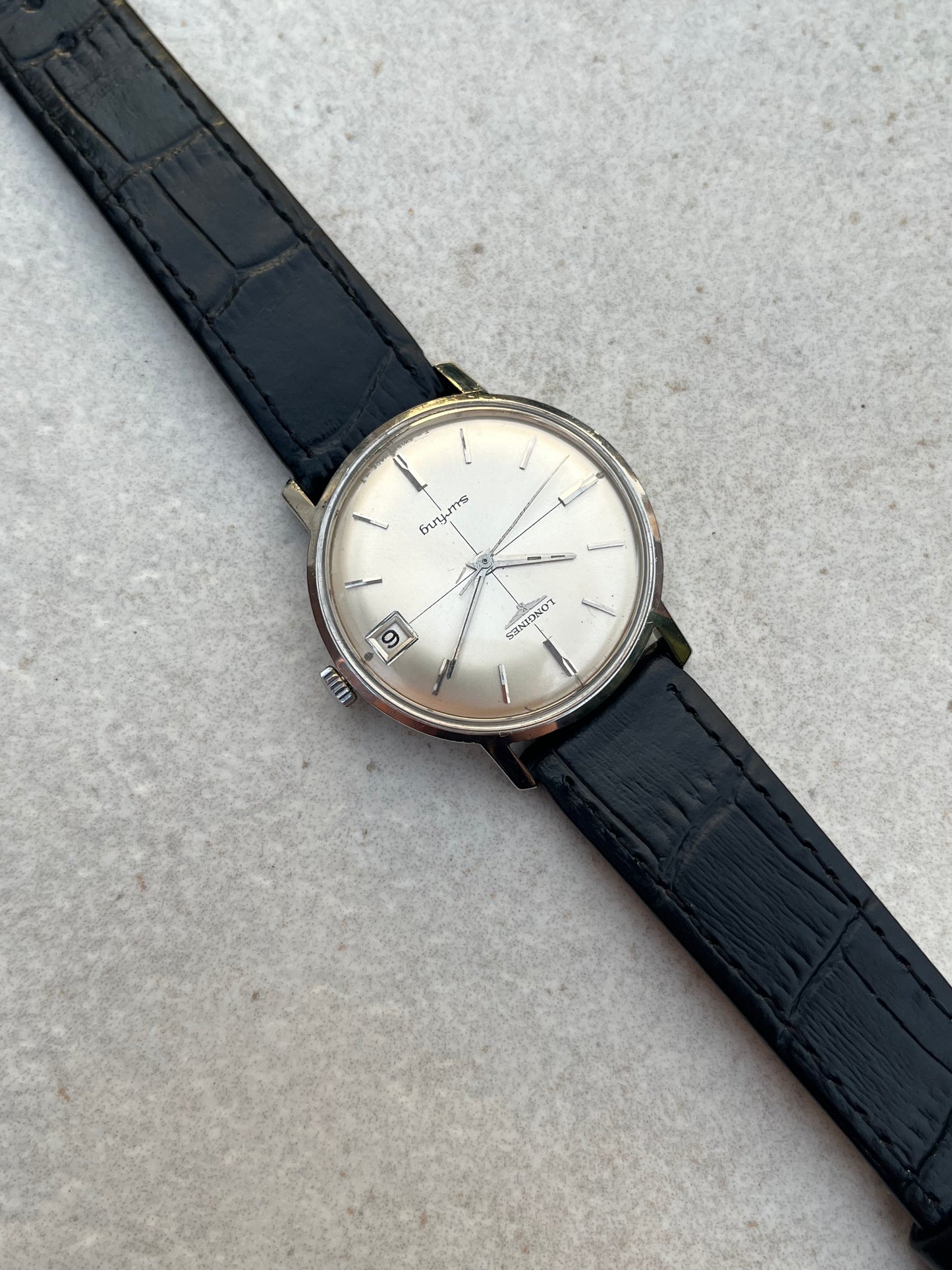 Longines Surifing Manual Wind Date 7625-1