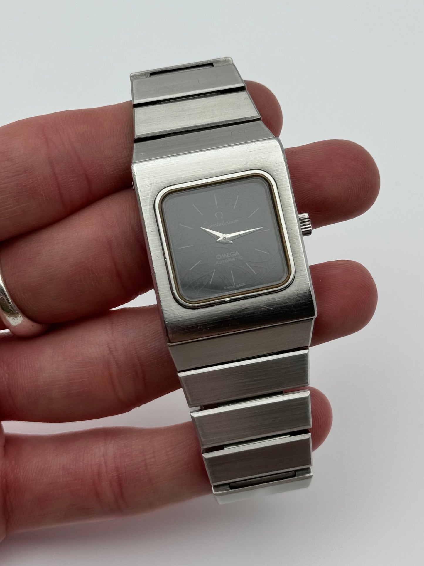 Omega Constellation Bucaneer Automatic - Original Bracelet - 555.0012 - Spiderweb Dial