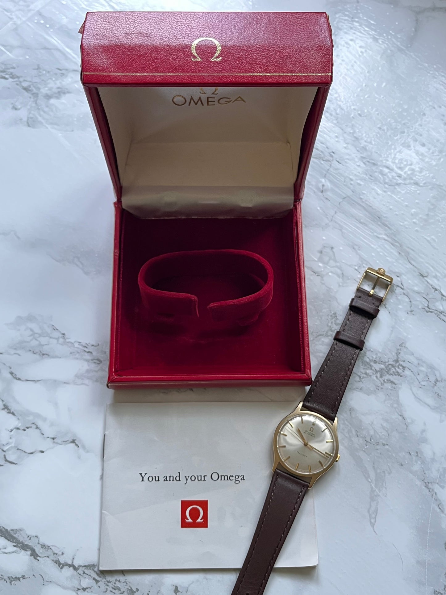 Omega Geneve Automatic 9ct Gold 161.25421