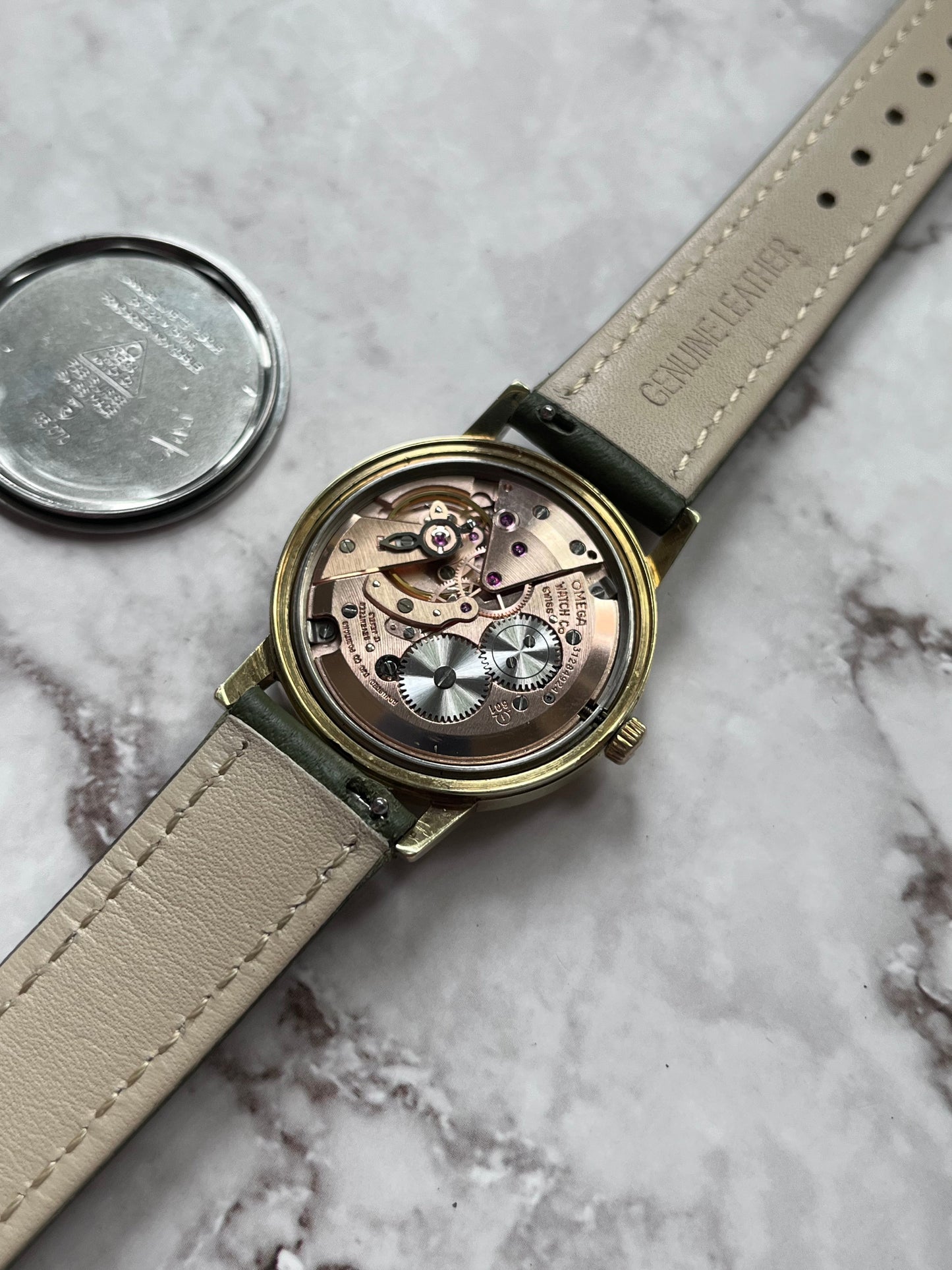 Omega Geneve Manual Shantung Dial 135.070