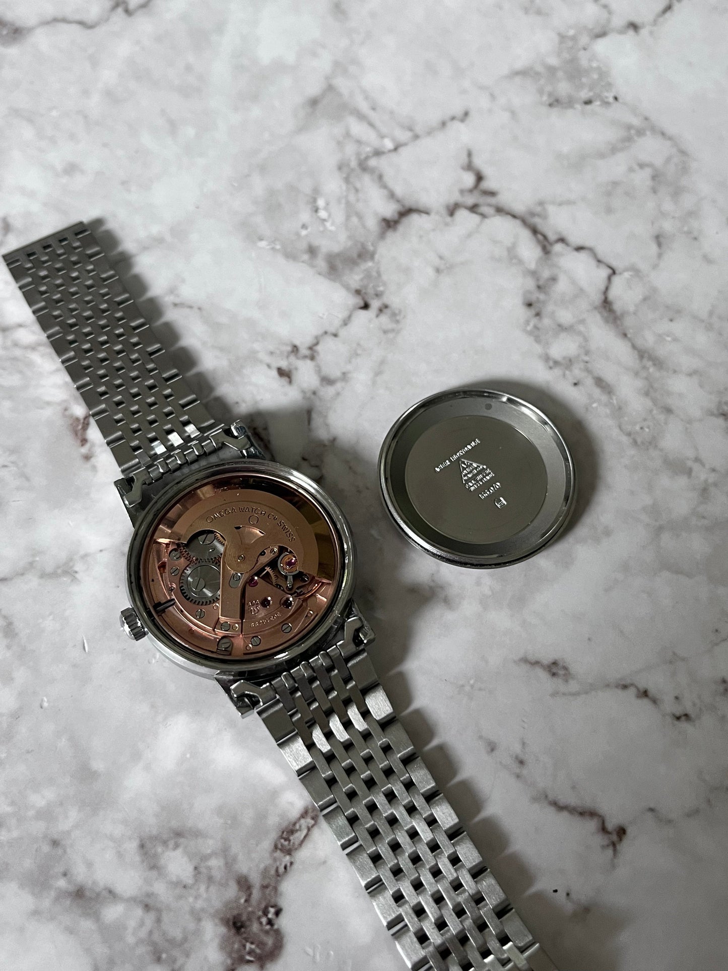 Omega Geneve Automatic Shantung Dial 166.070