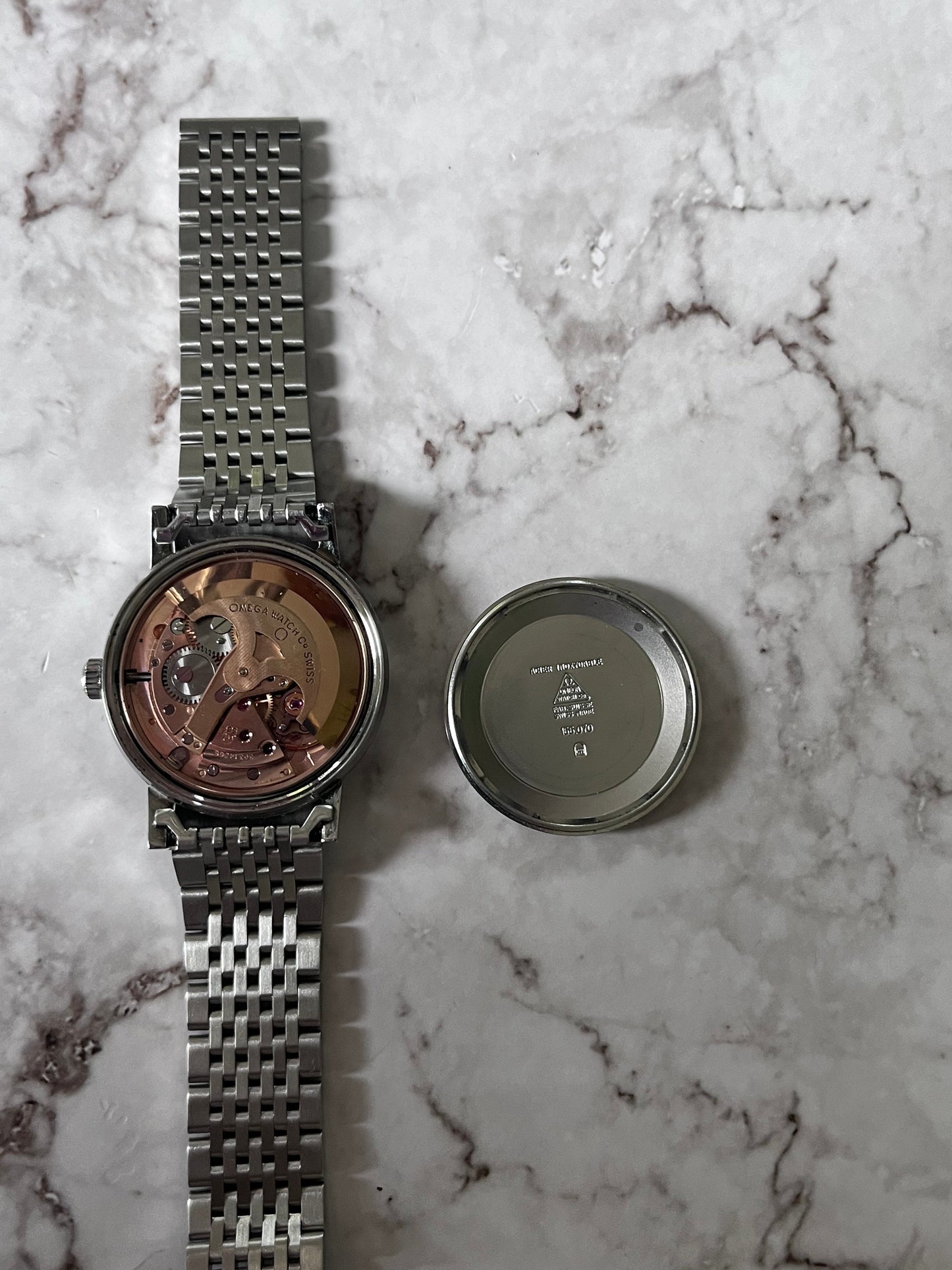 Omega Geneve Automatic Shantung Dial 166.070