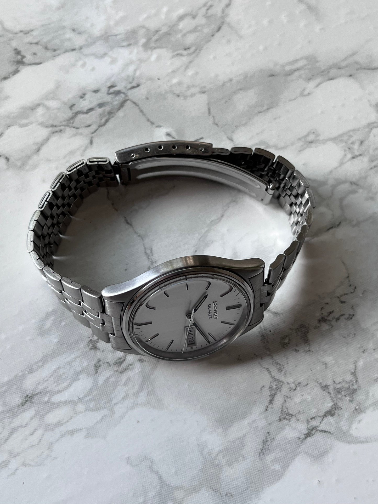 Seiko Quartz Day-Date 7N43-8A30