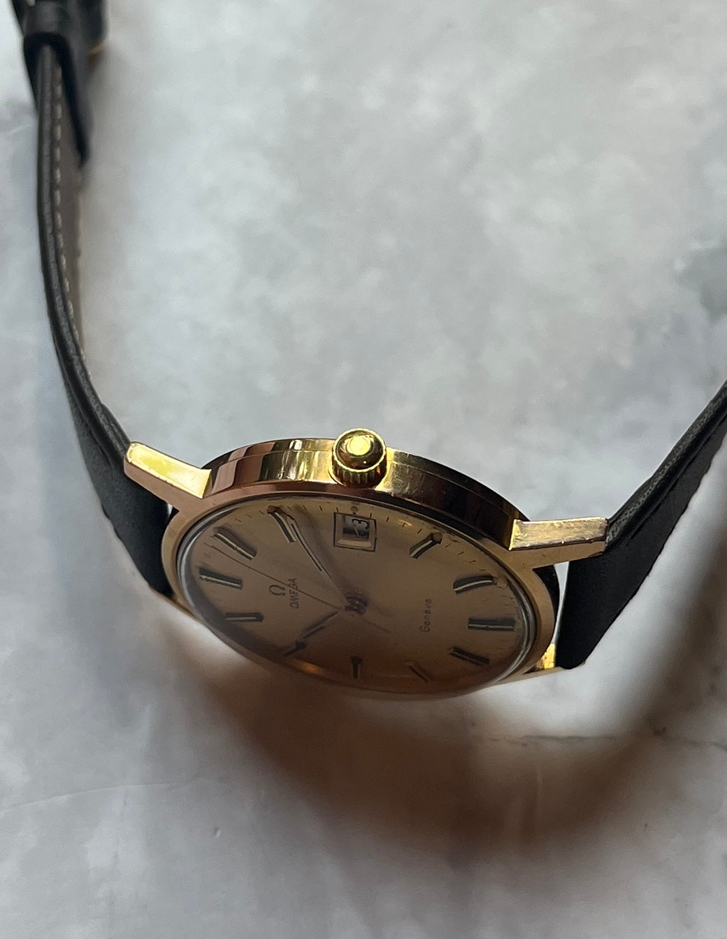 Omega Geneve Date Manual Wind 1963