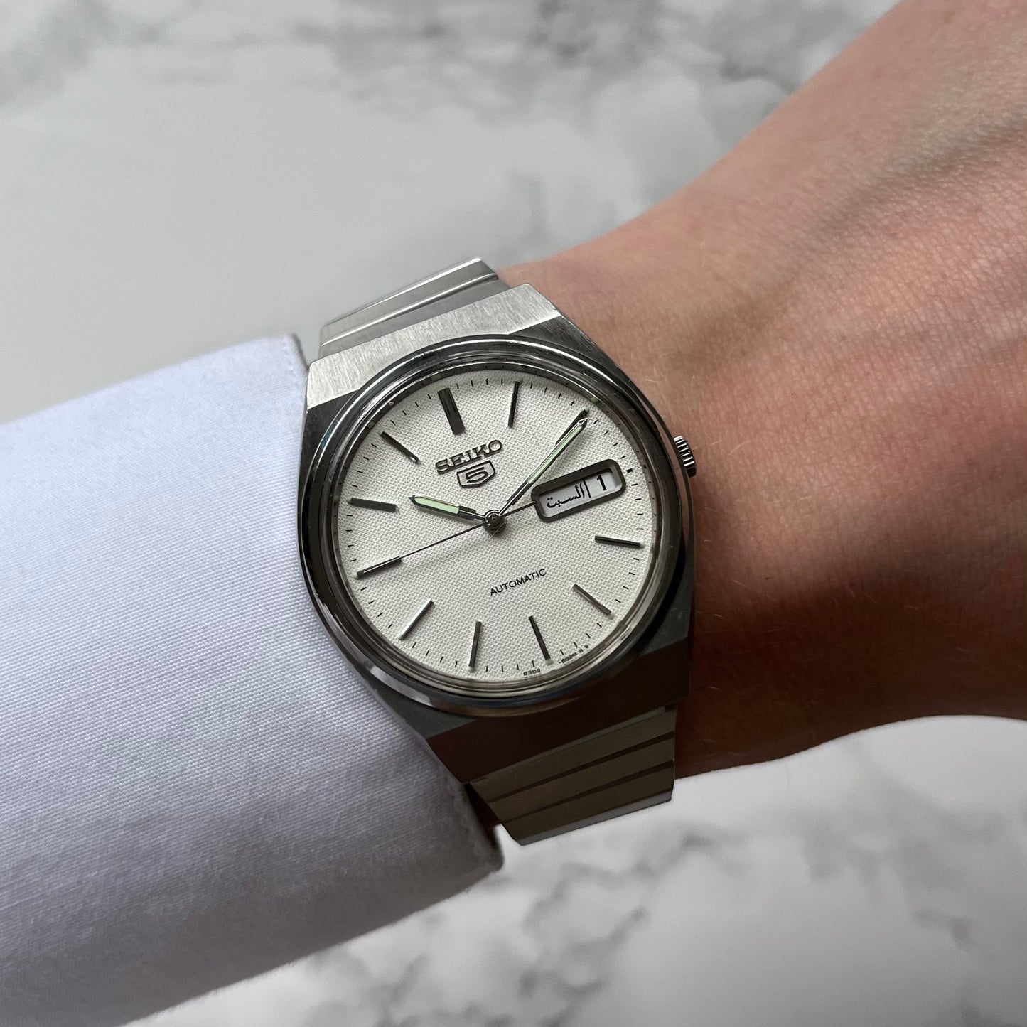 Seiko 5 Automatic Arabic Day-Date